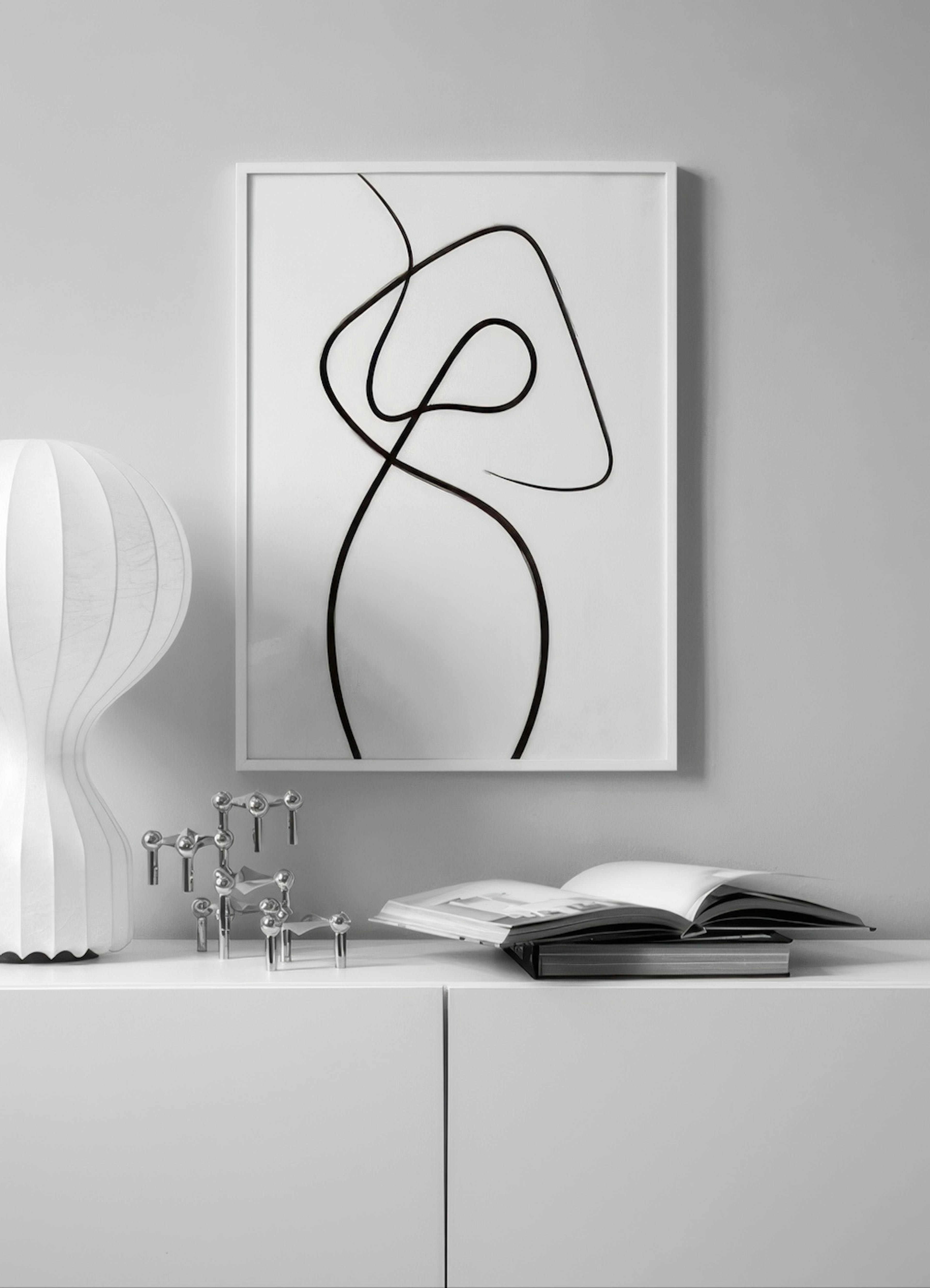 Line Impression No1 Print