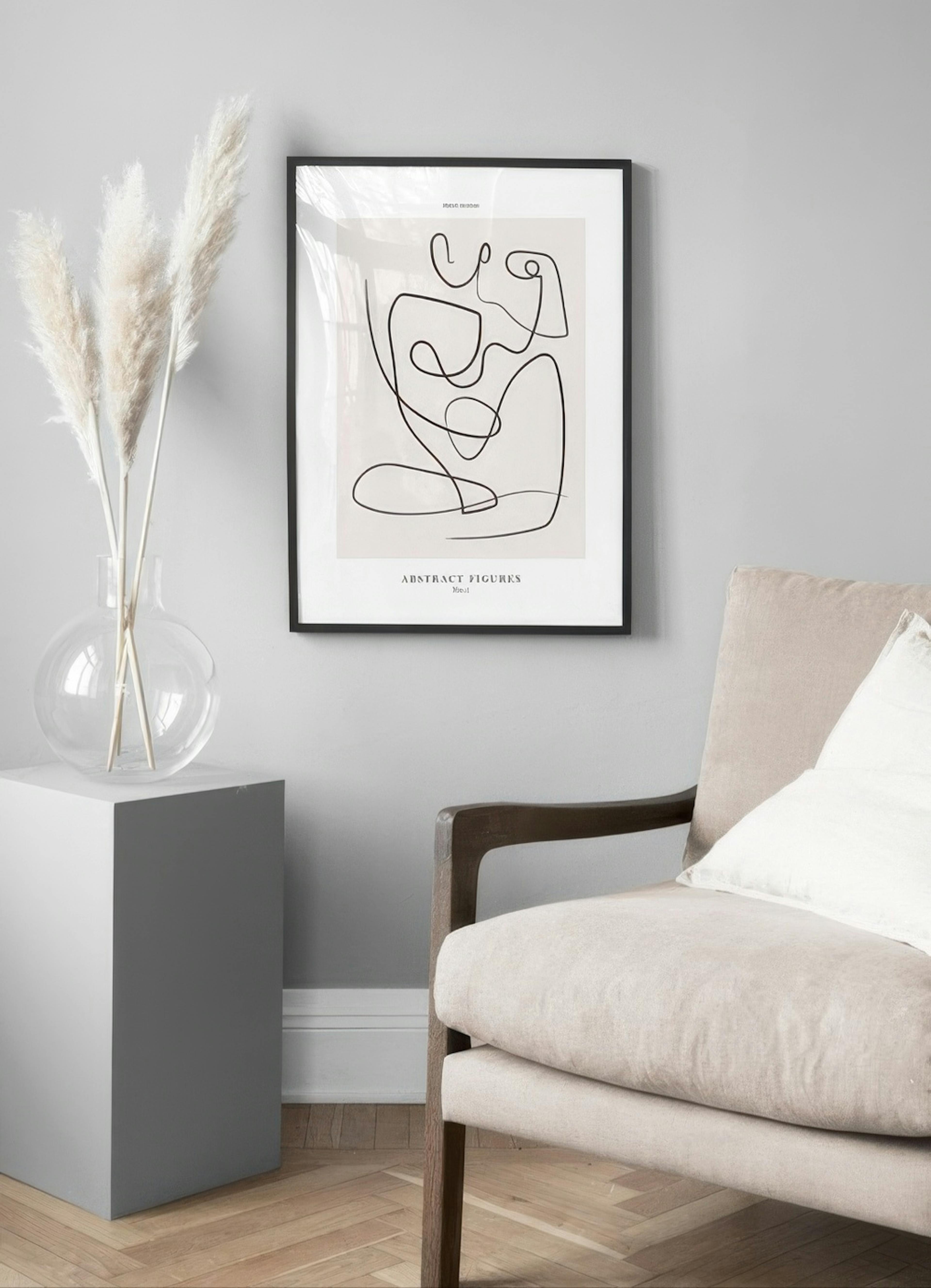 Abstract Figures No1 Print