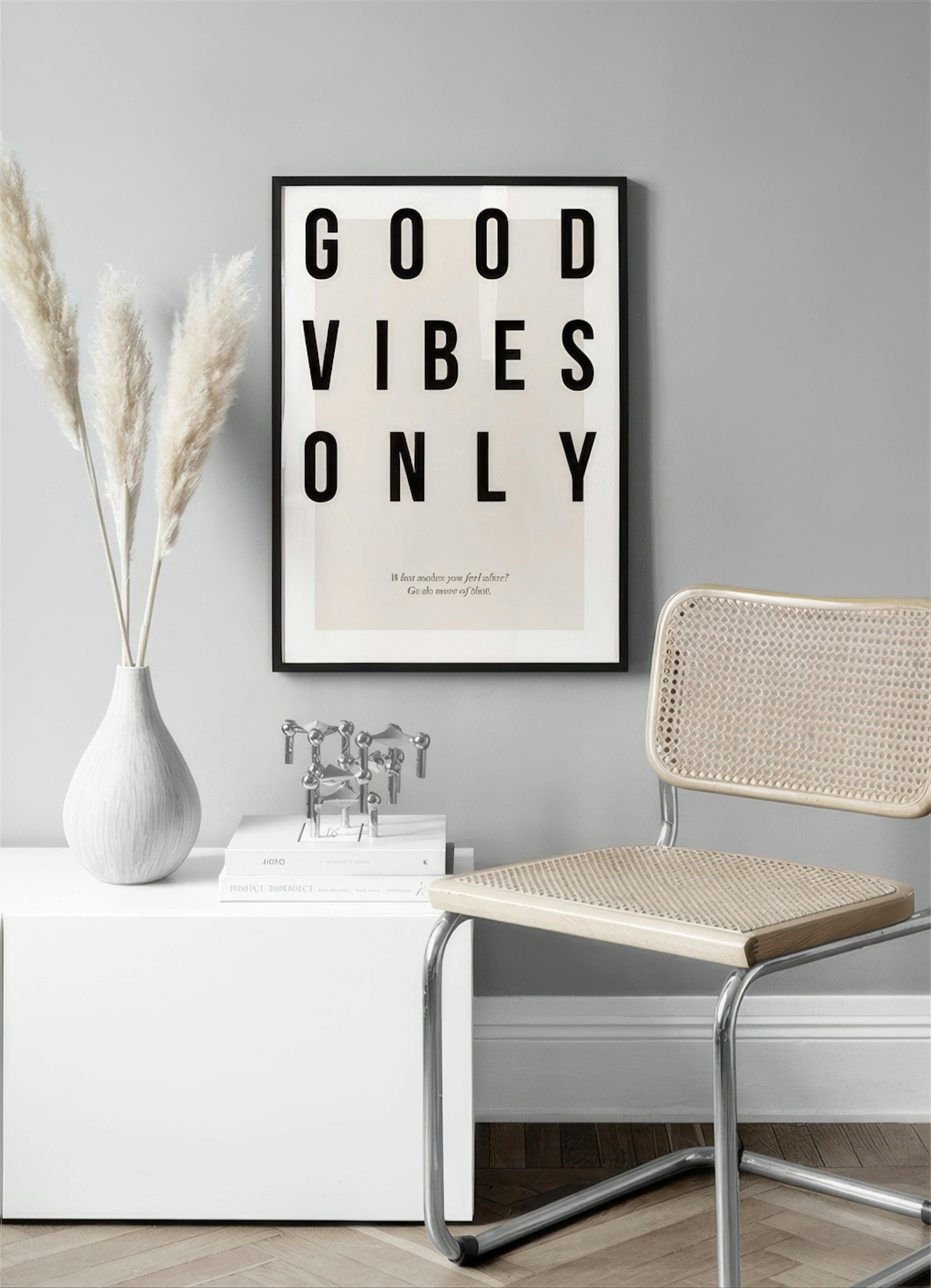 Good Vibes Only Print