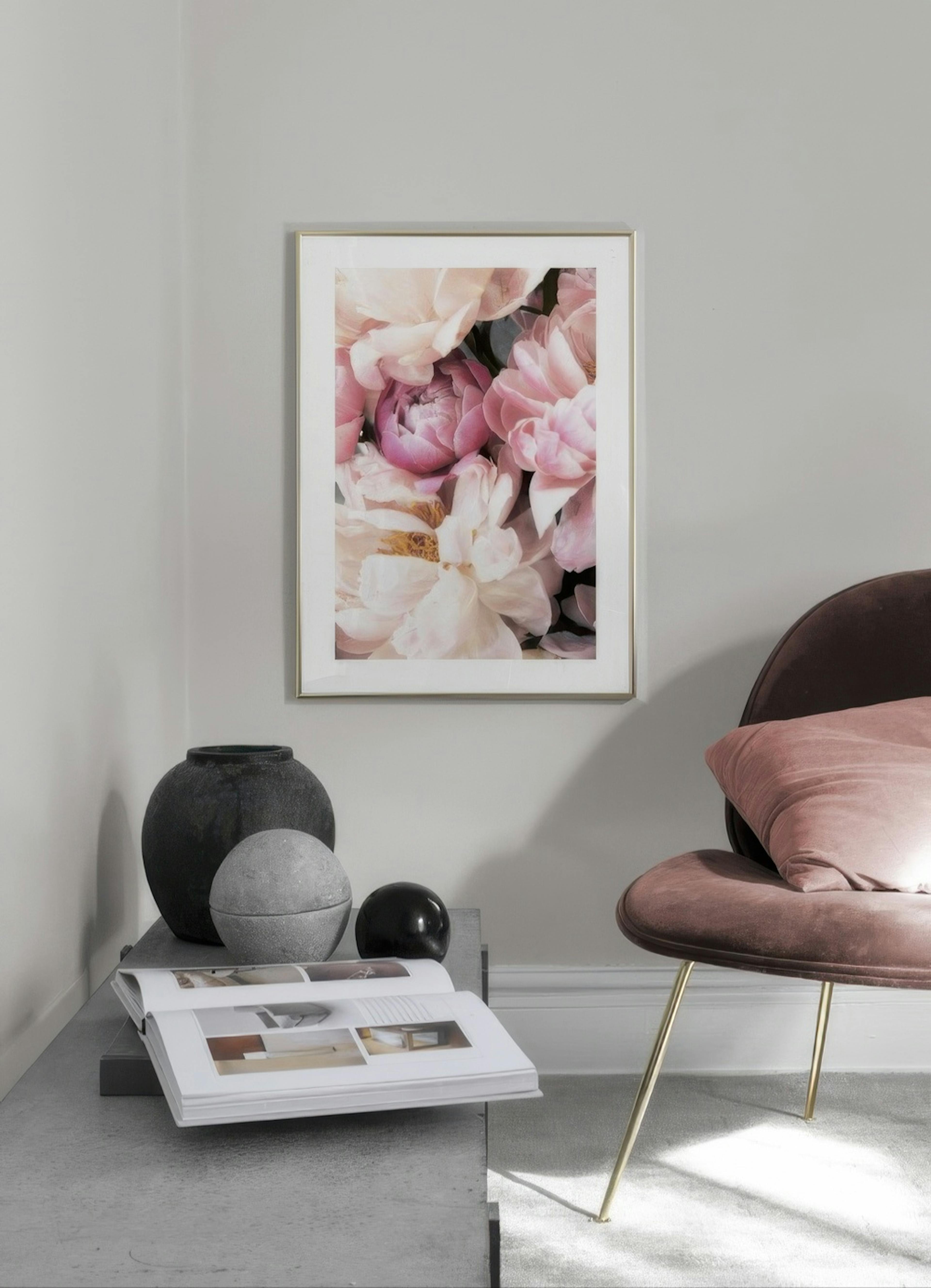 Pink Peonies No2 Print