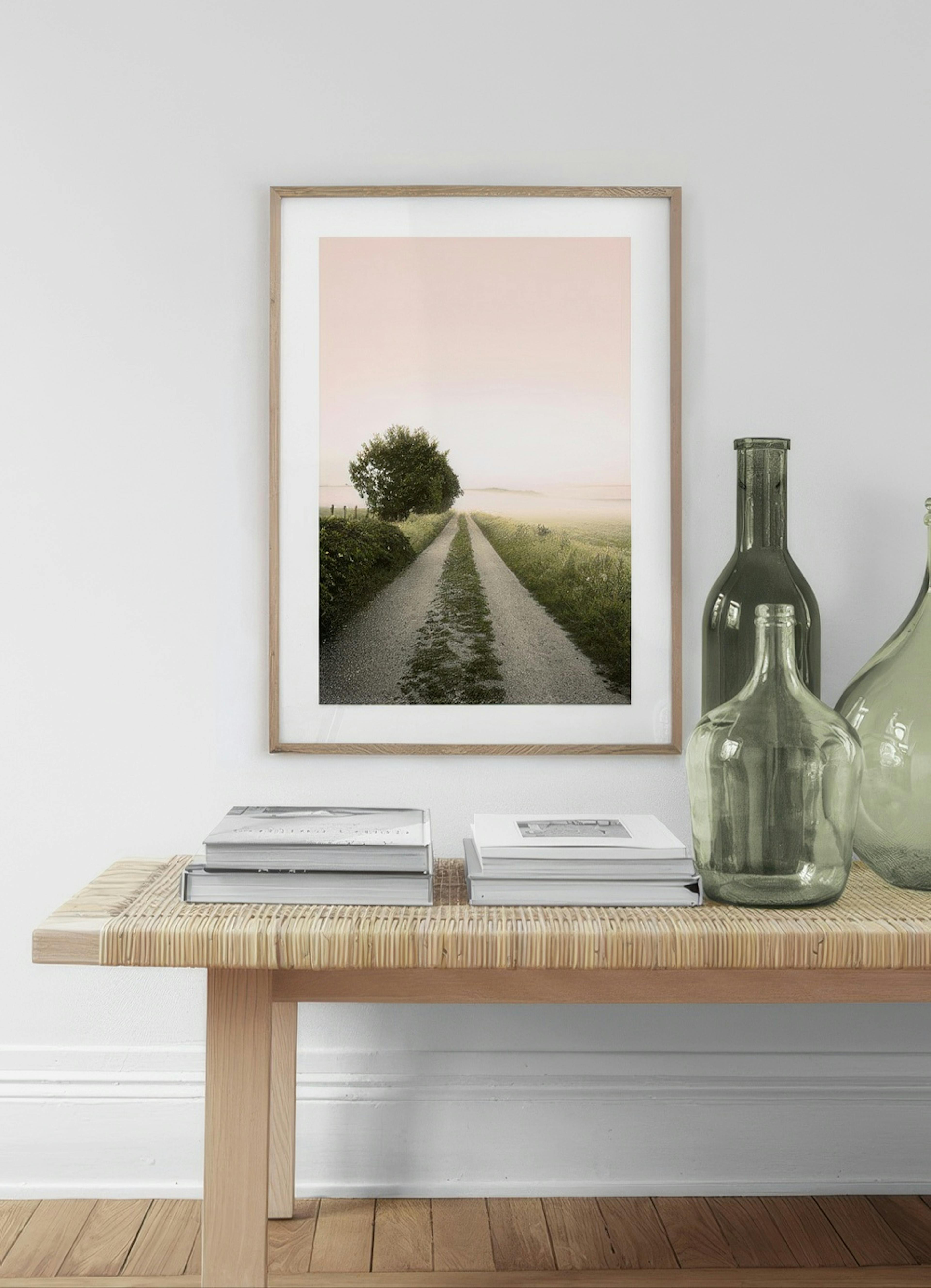 Foggy Morning Poster