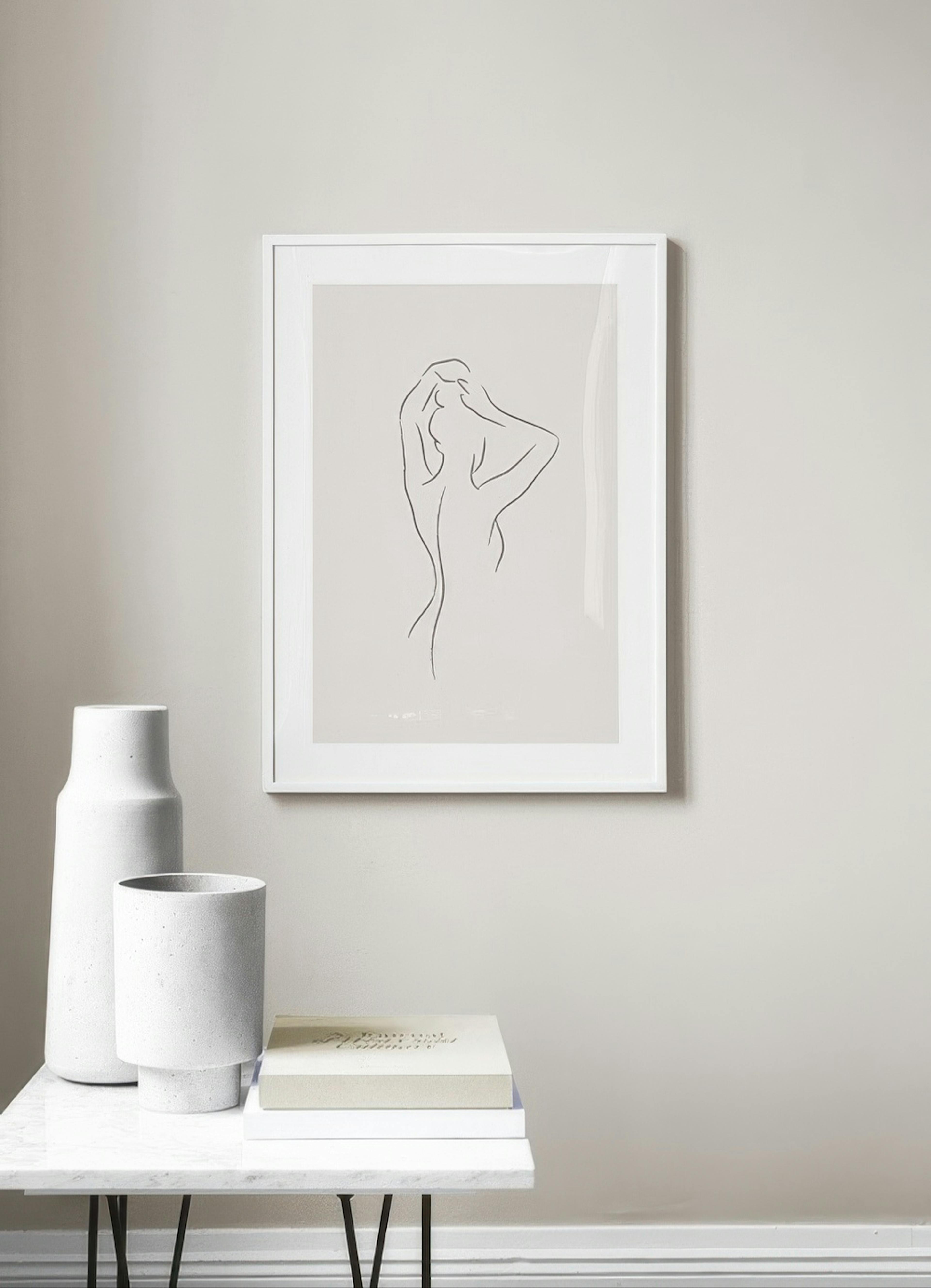 Simple Lines No1 Poster