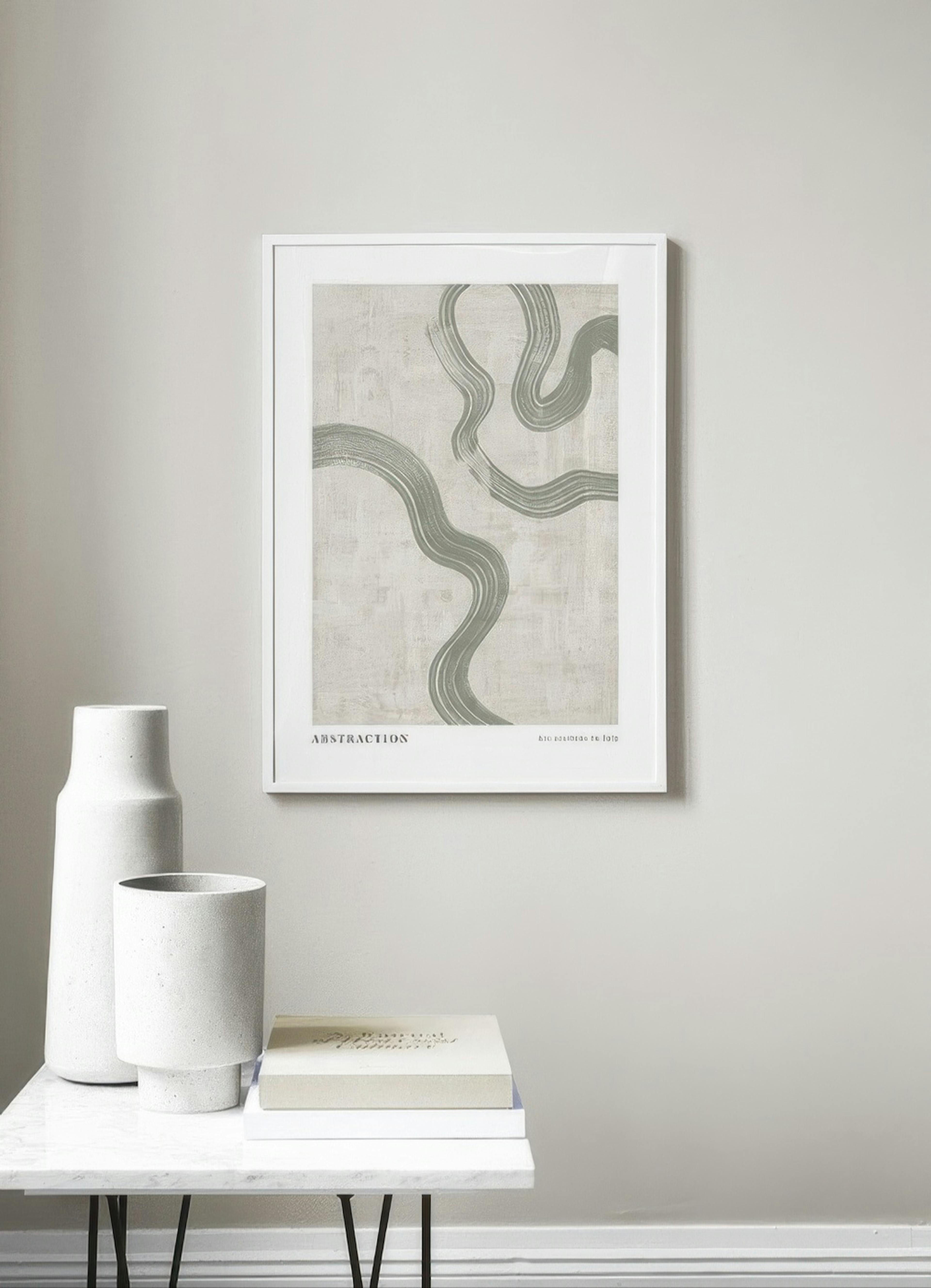 Green Abstraction No2 Print