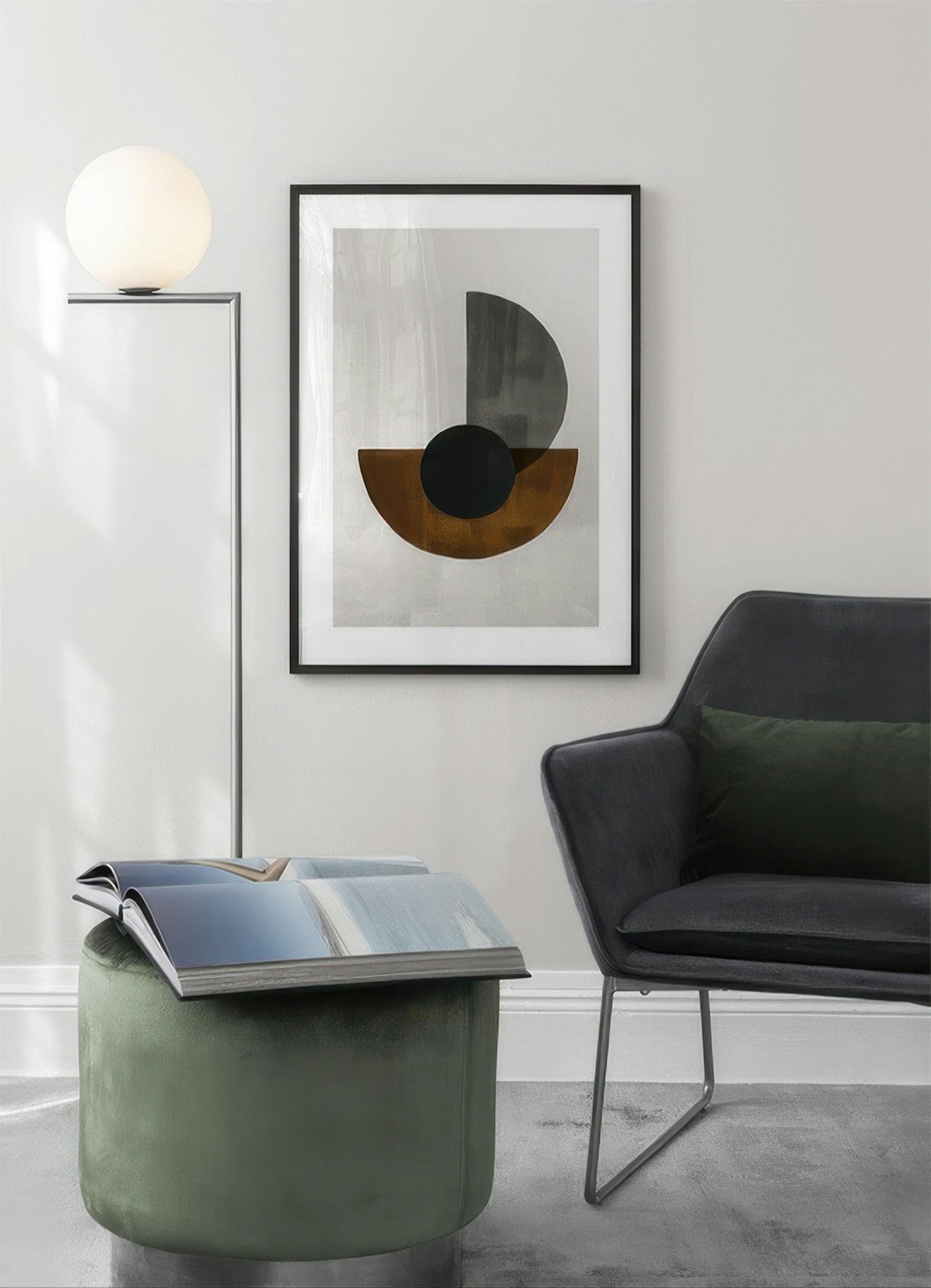 Weimar Circles No2 Print