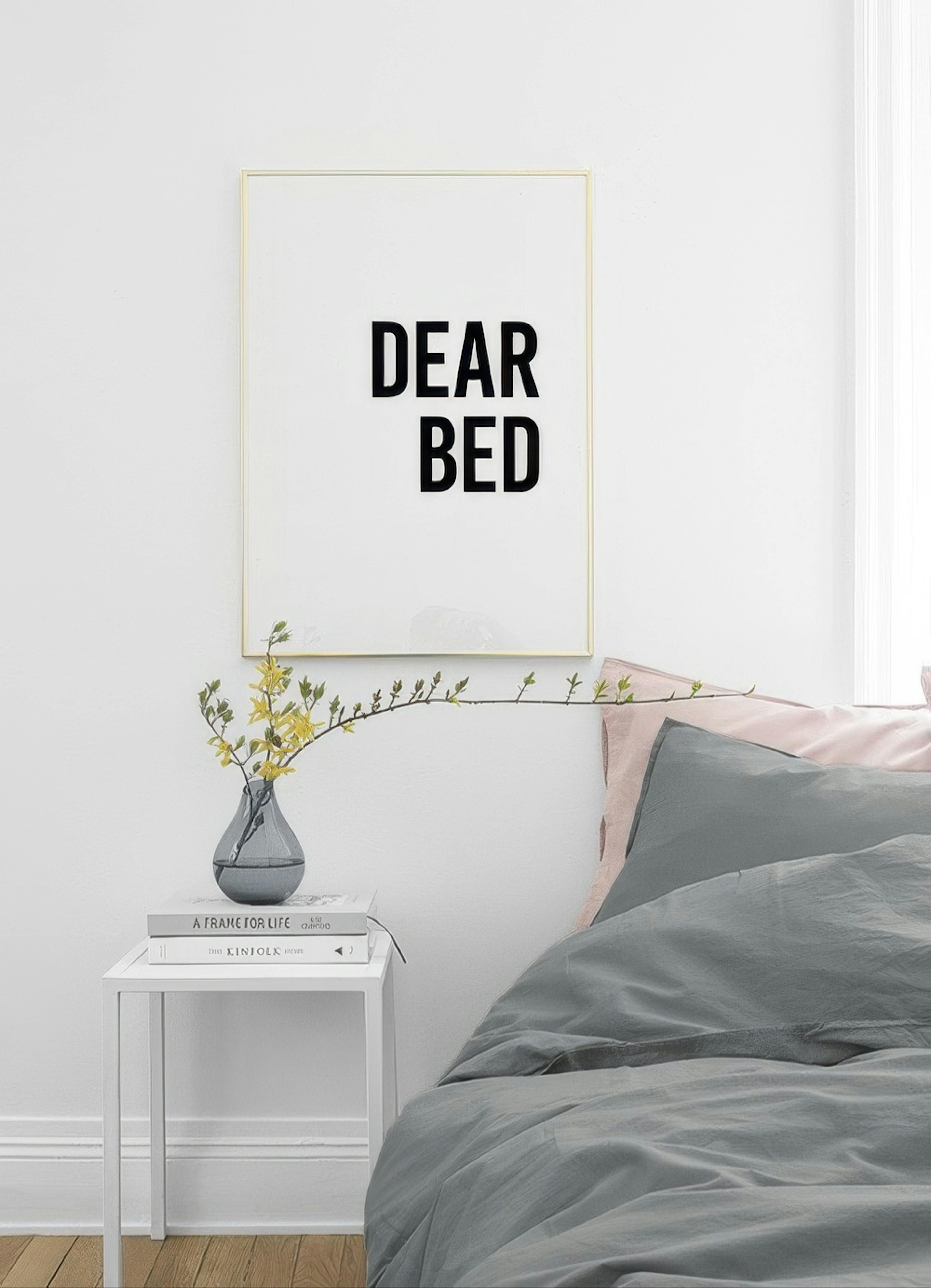 Dear Bed I Love You No1 Poster