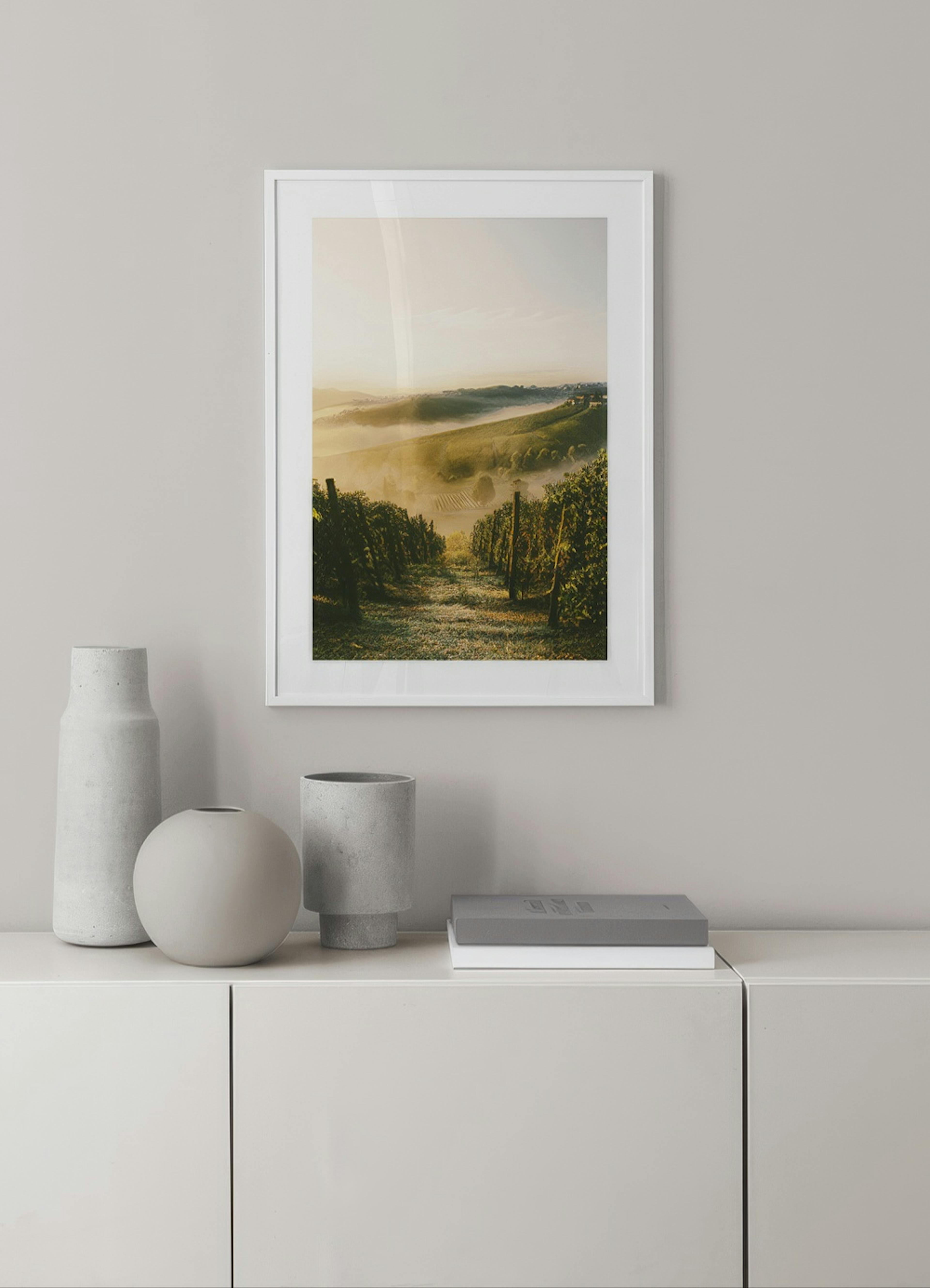 Langhe Vineyard Print
