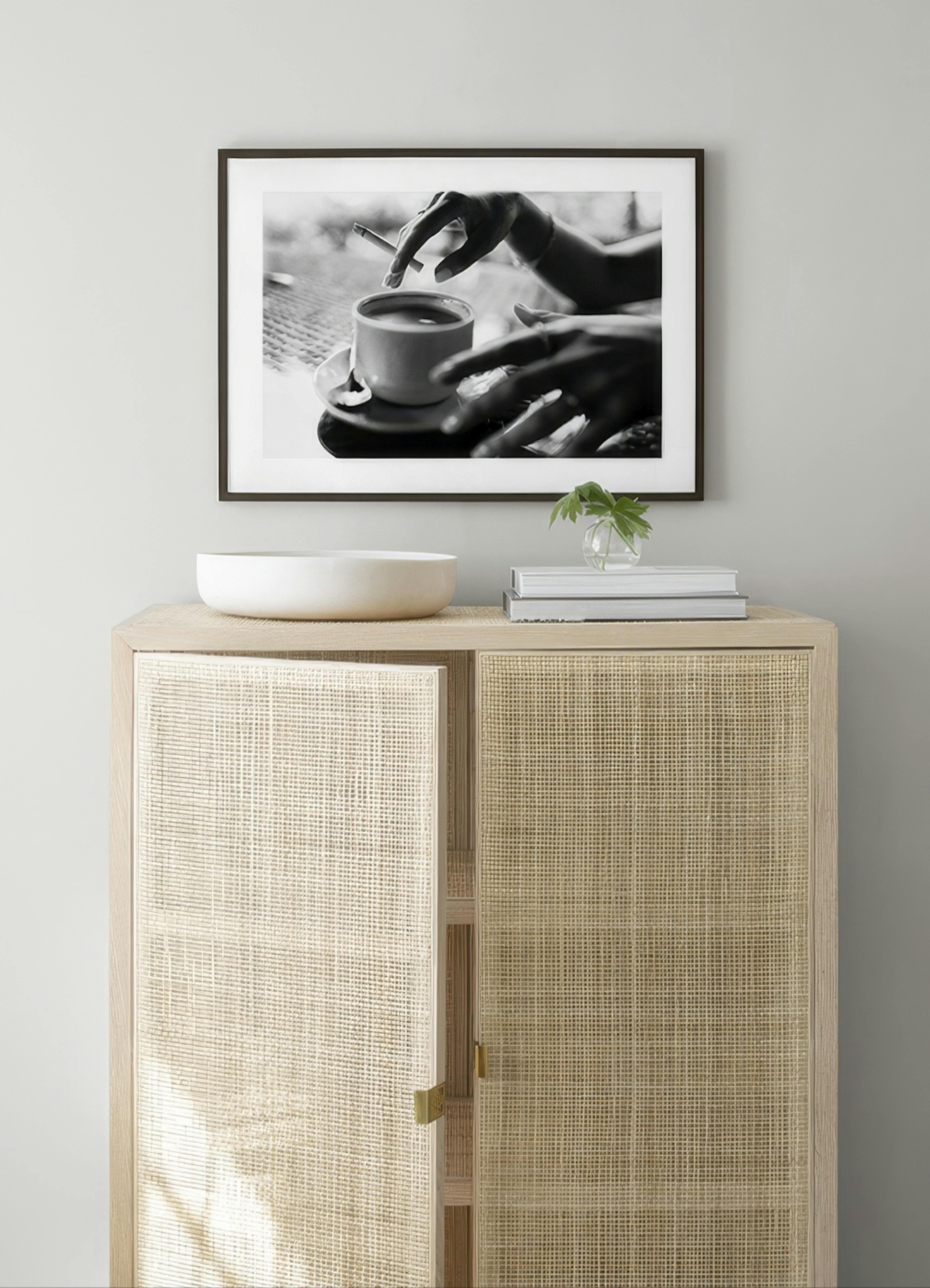 Coffee and Cigarette Print