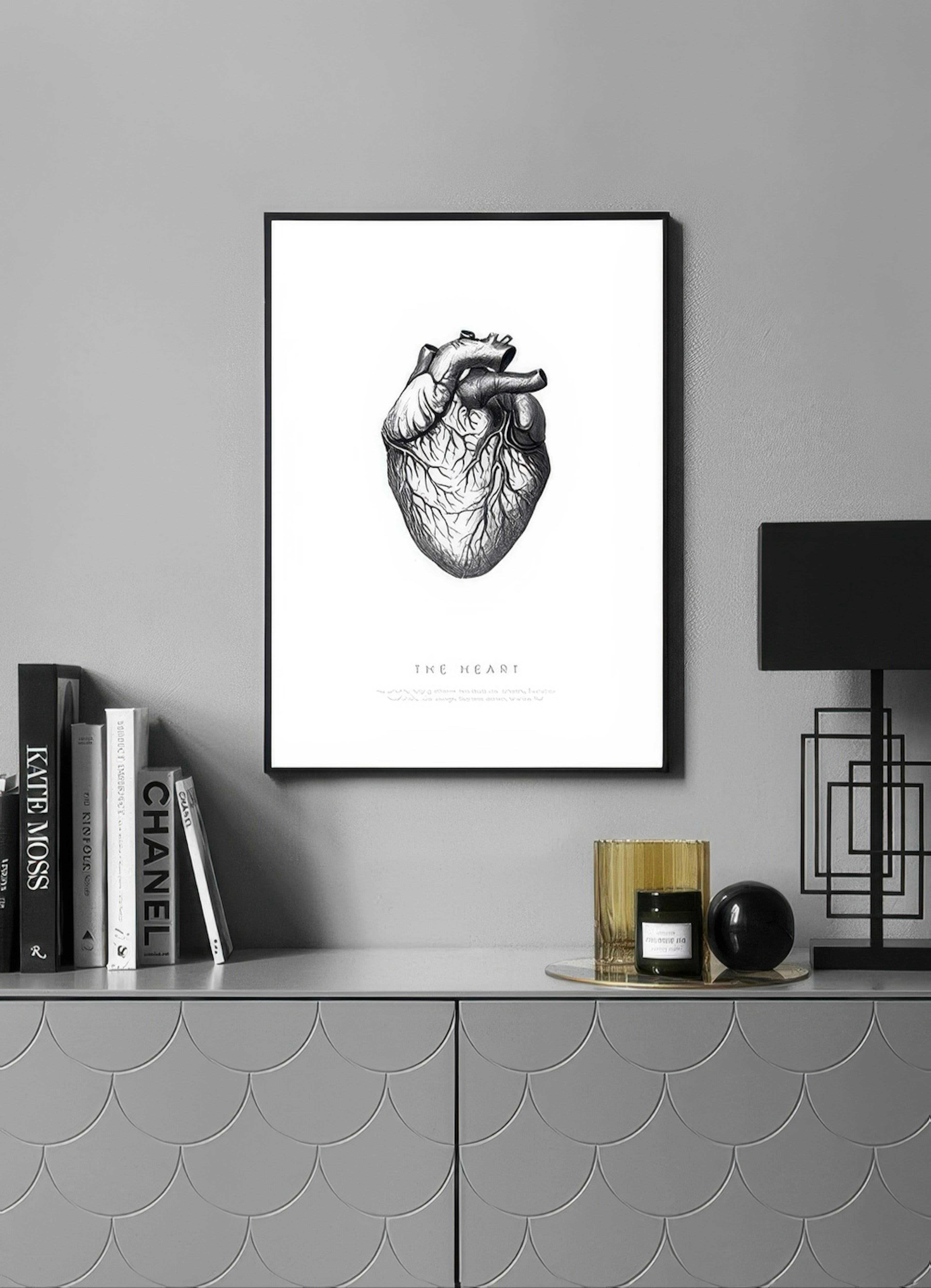 Anatomy of the Heart Print