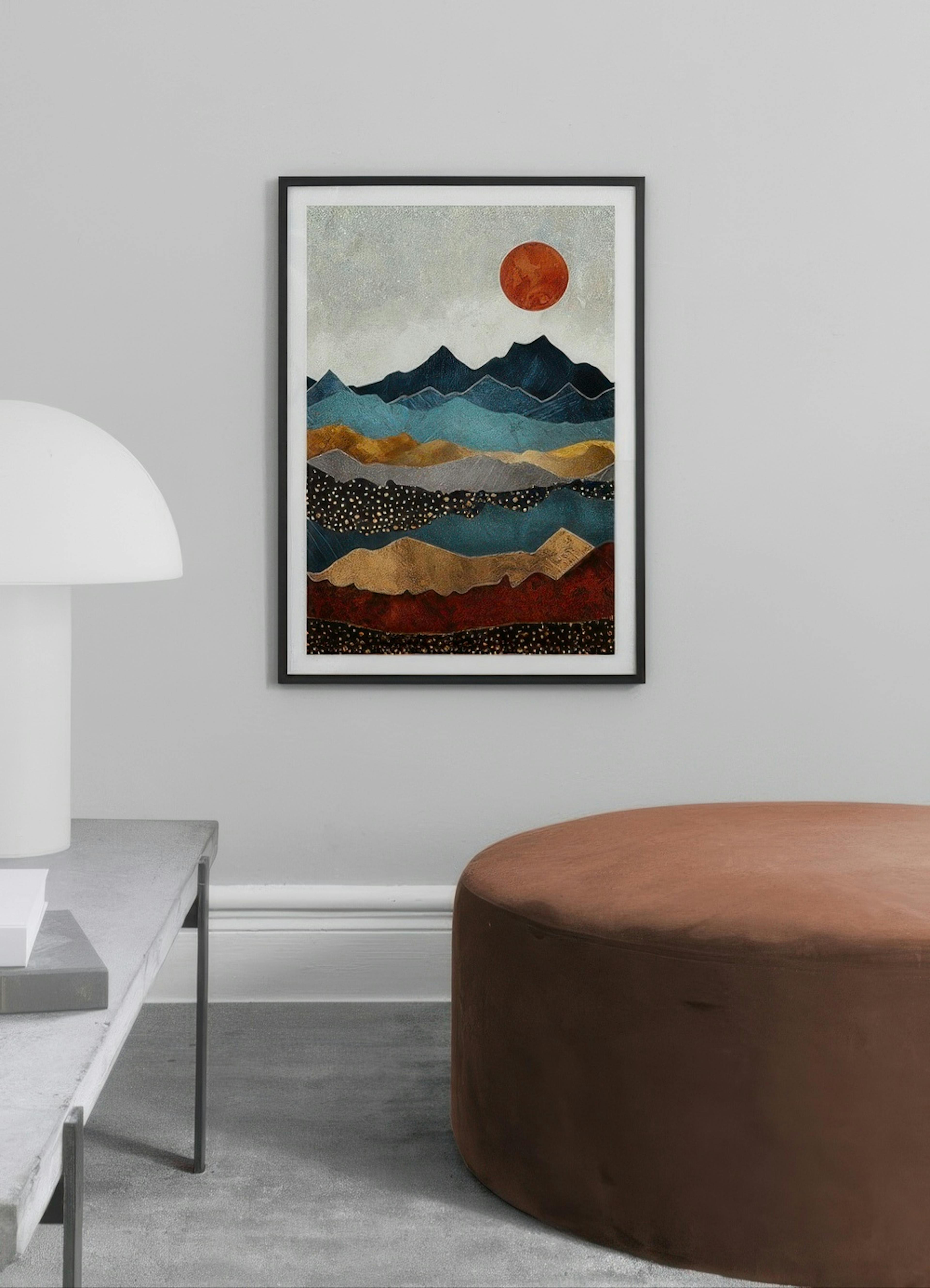 SpaceFrog Designs - Amber Dusk Print