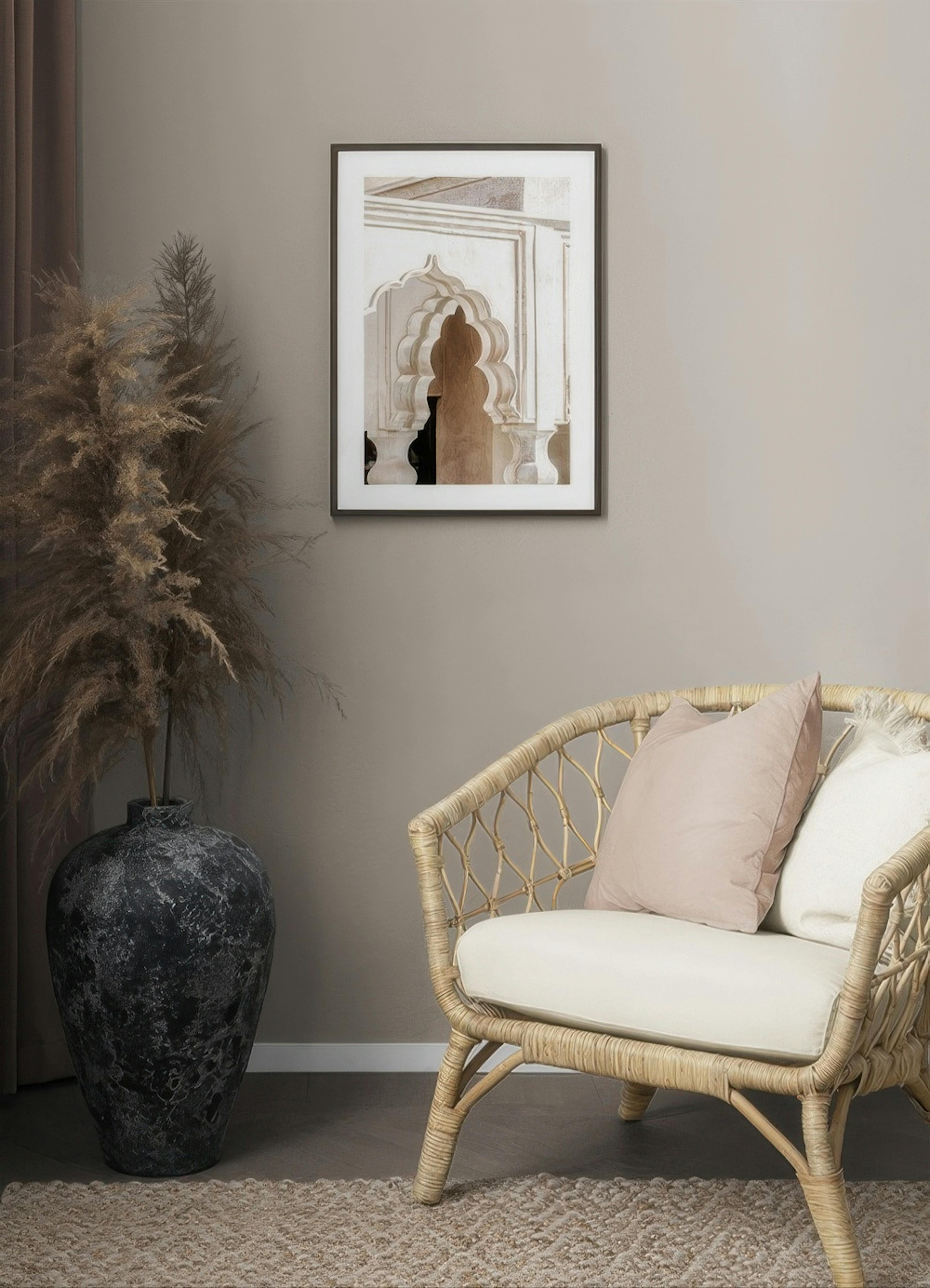 Curvy Arch Poster