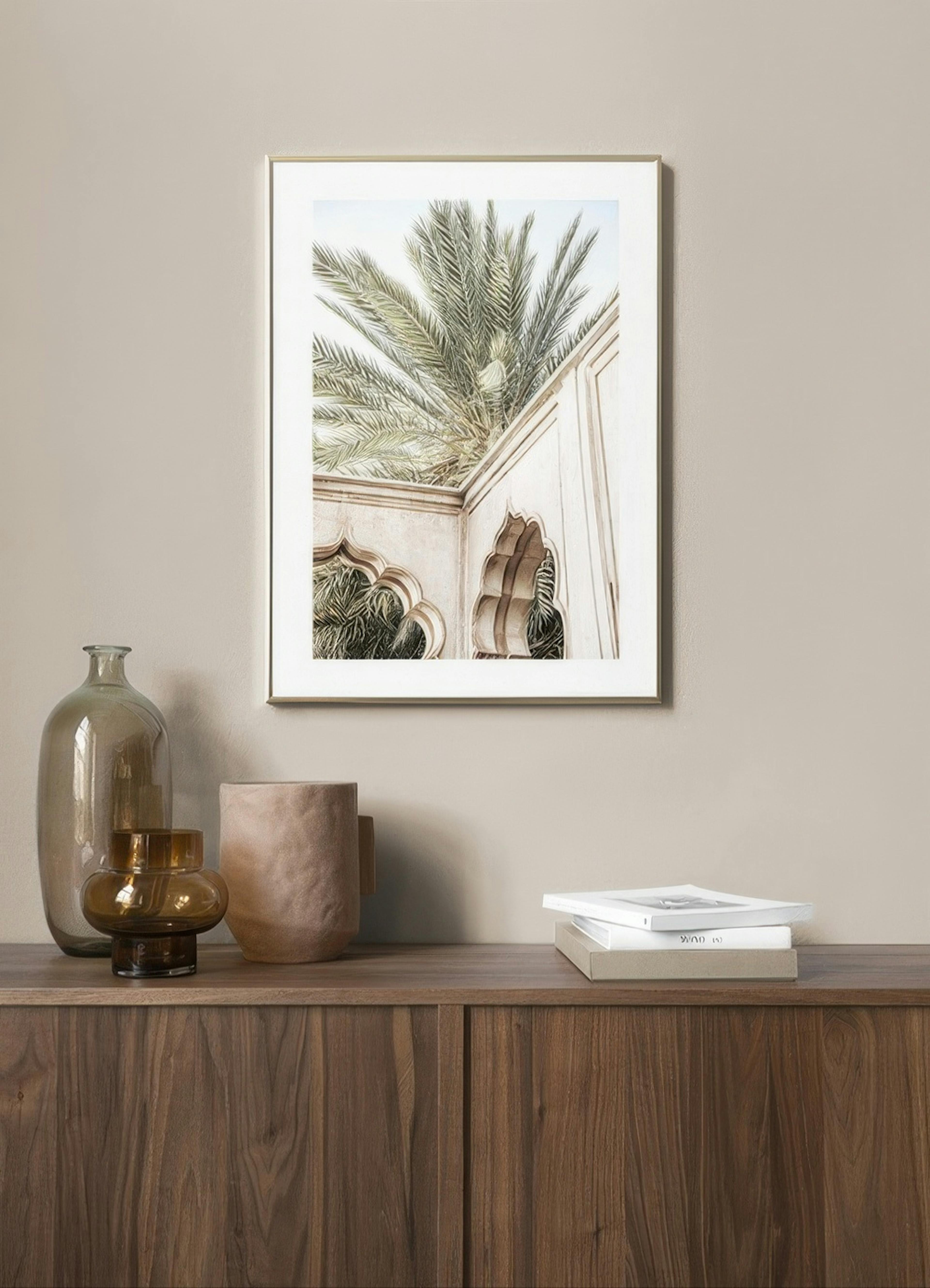 Palm Curves Poster