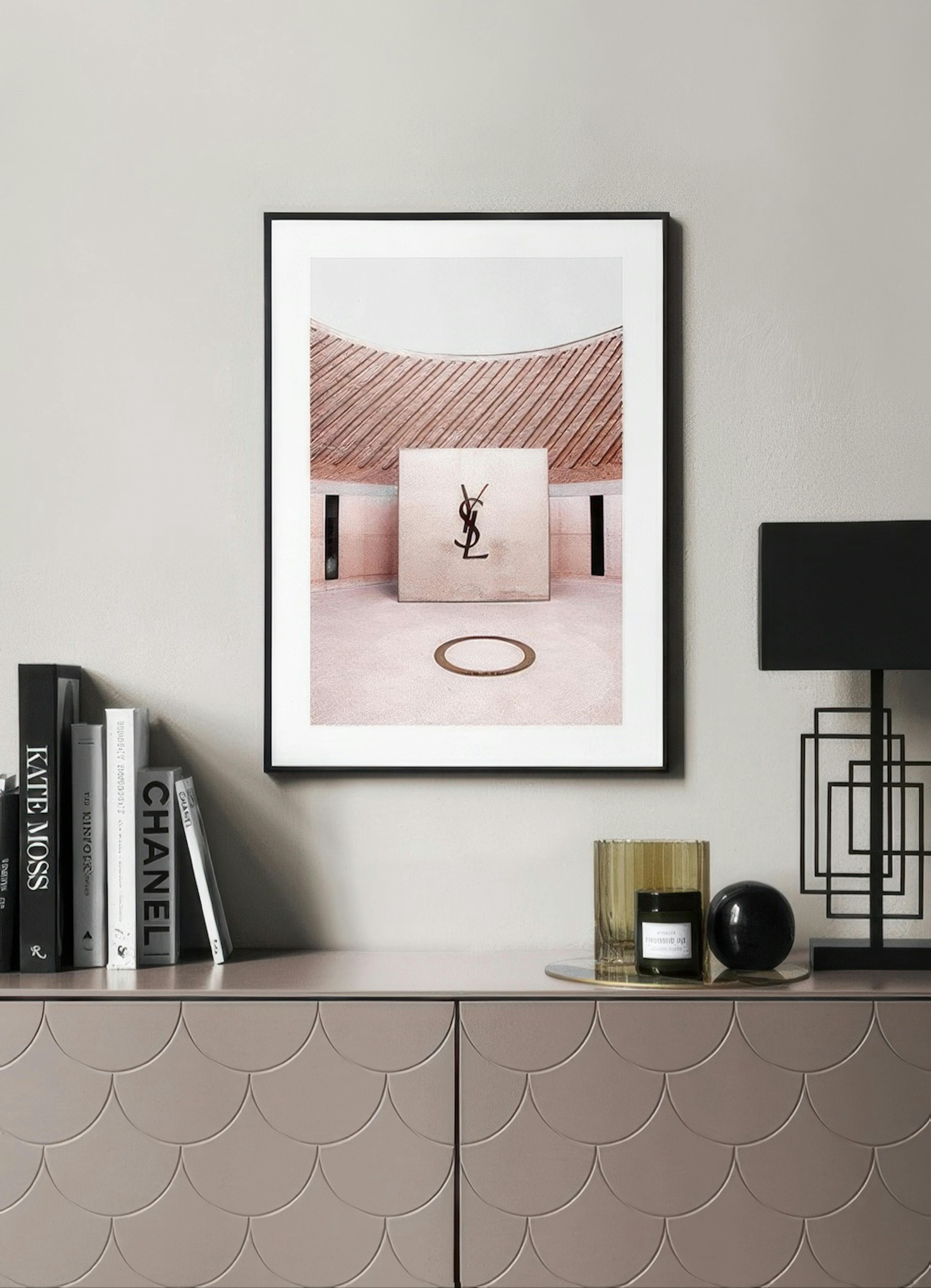 YSL Fashion Museum Print
