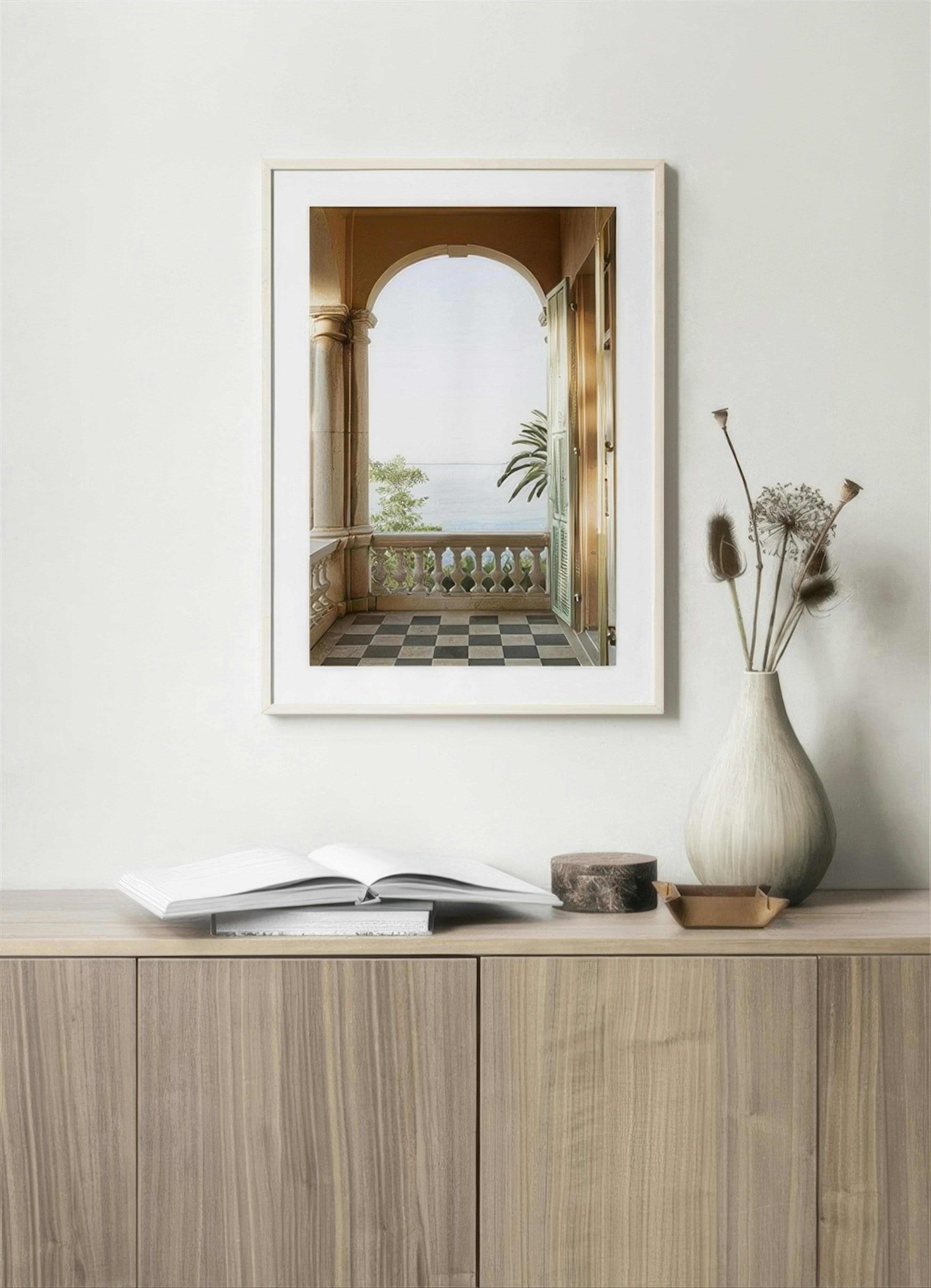 Mediterranean View Plakat