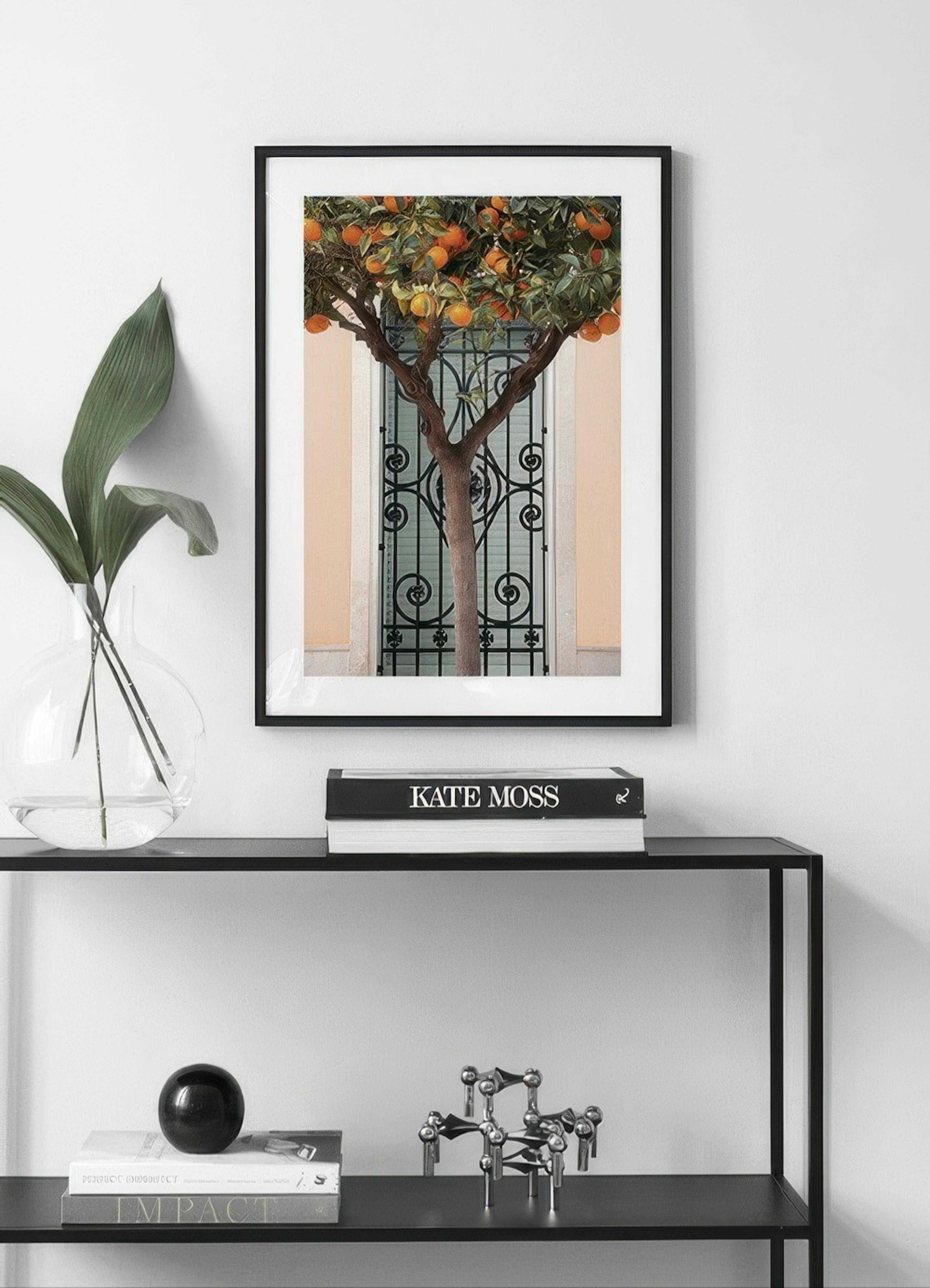 Orange Tree in Valencia Plakat