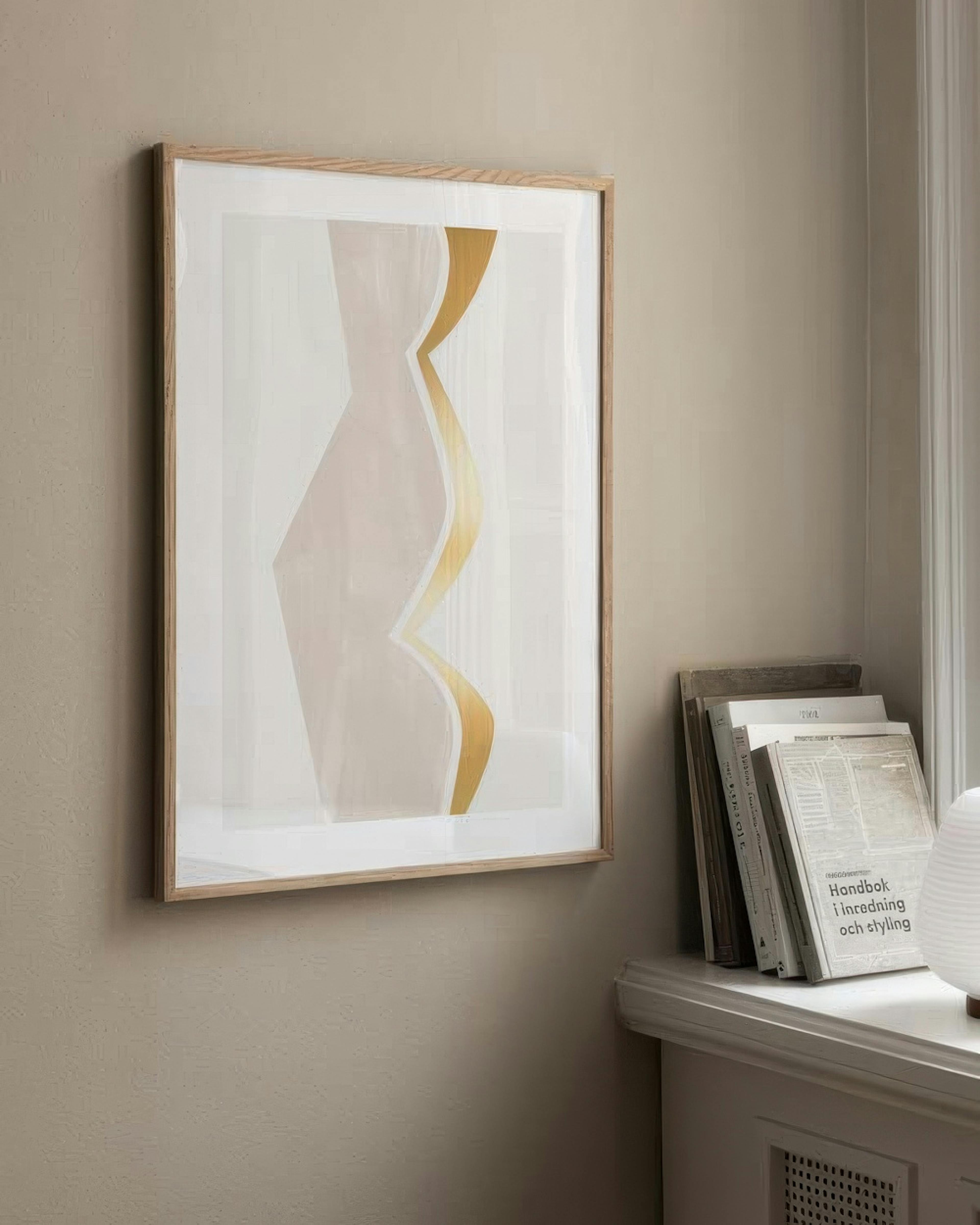 Golden Curves Poster