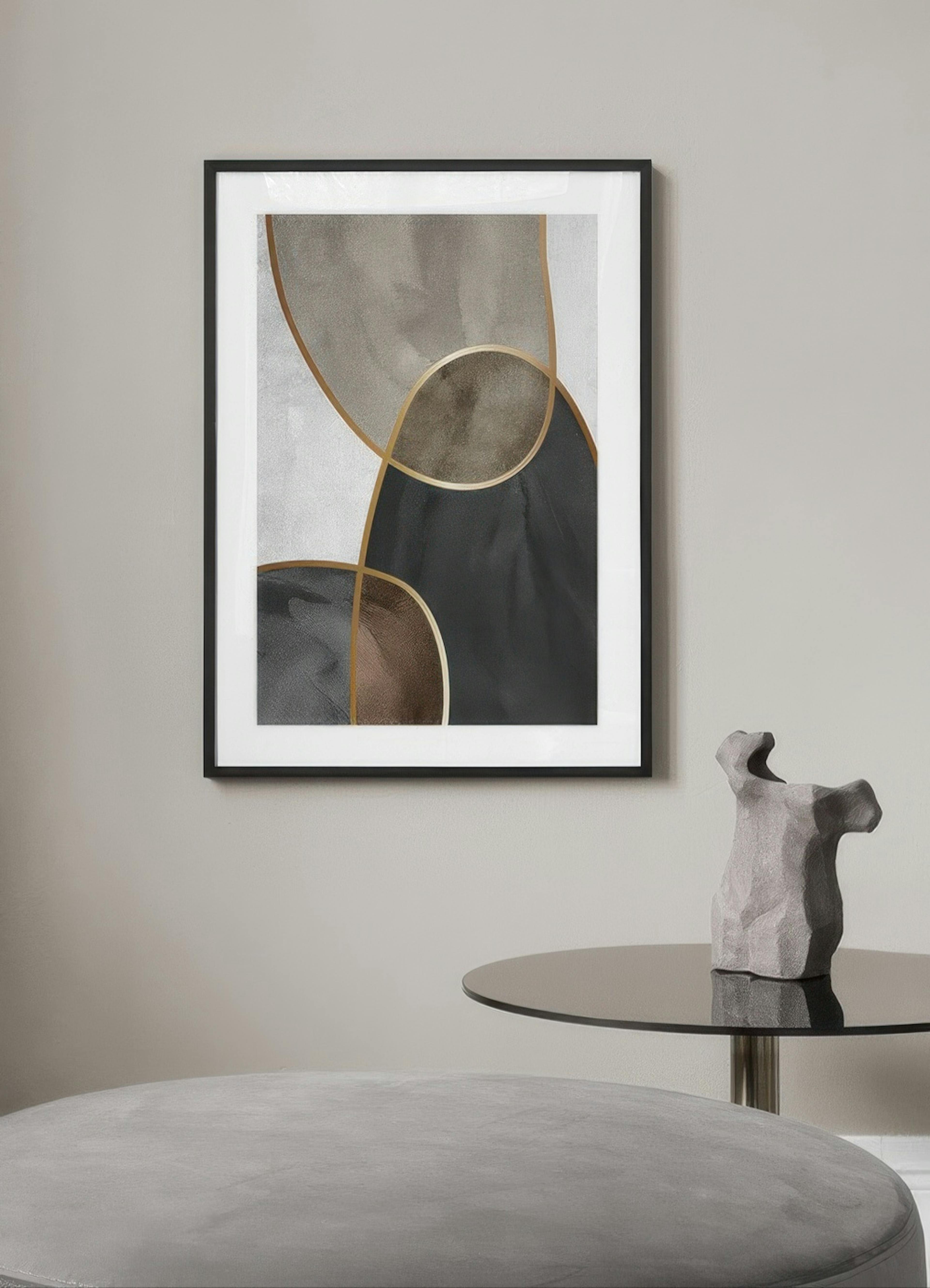 Golden Seams No2 Print