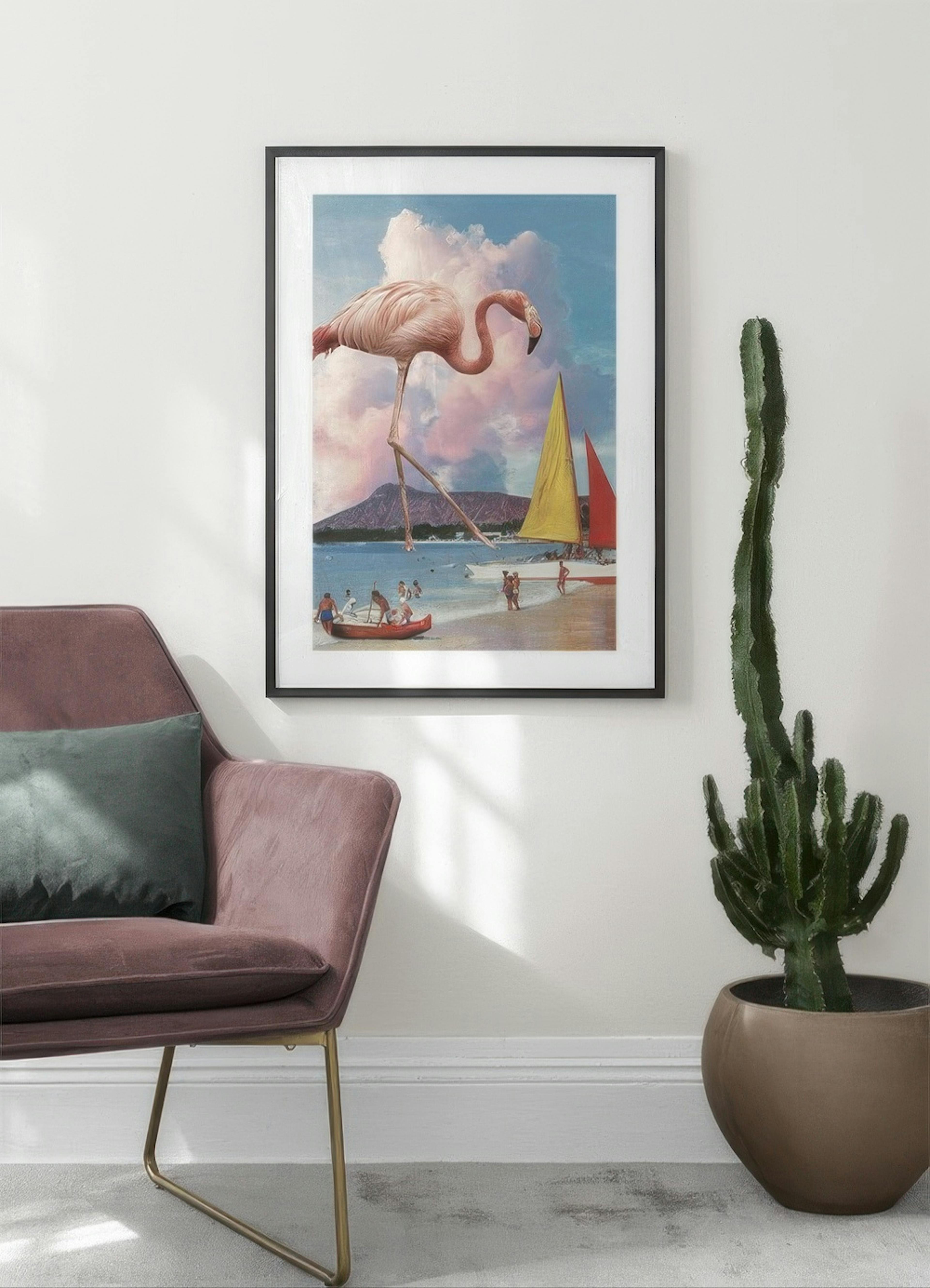 Flamingo Playground Affiche