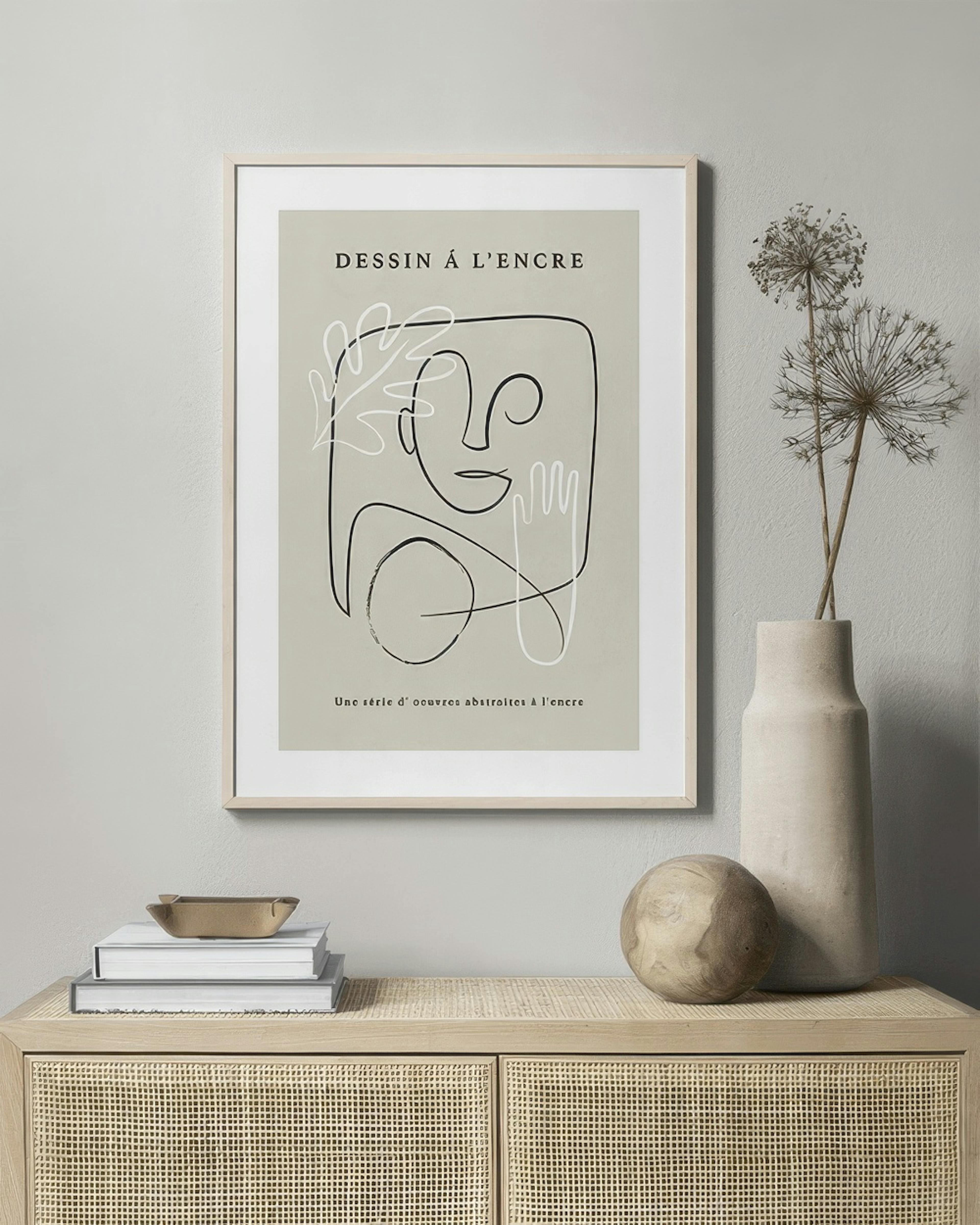 French Sketch No1 Print