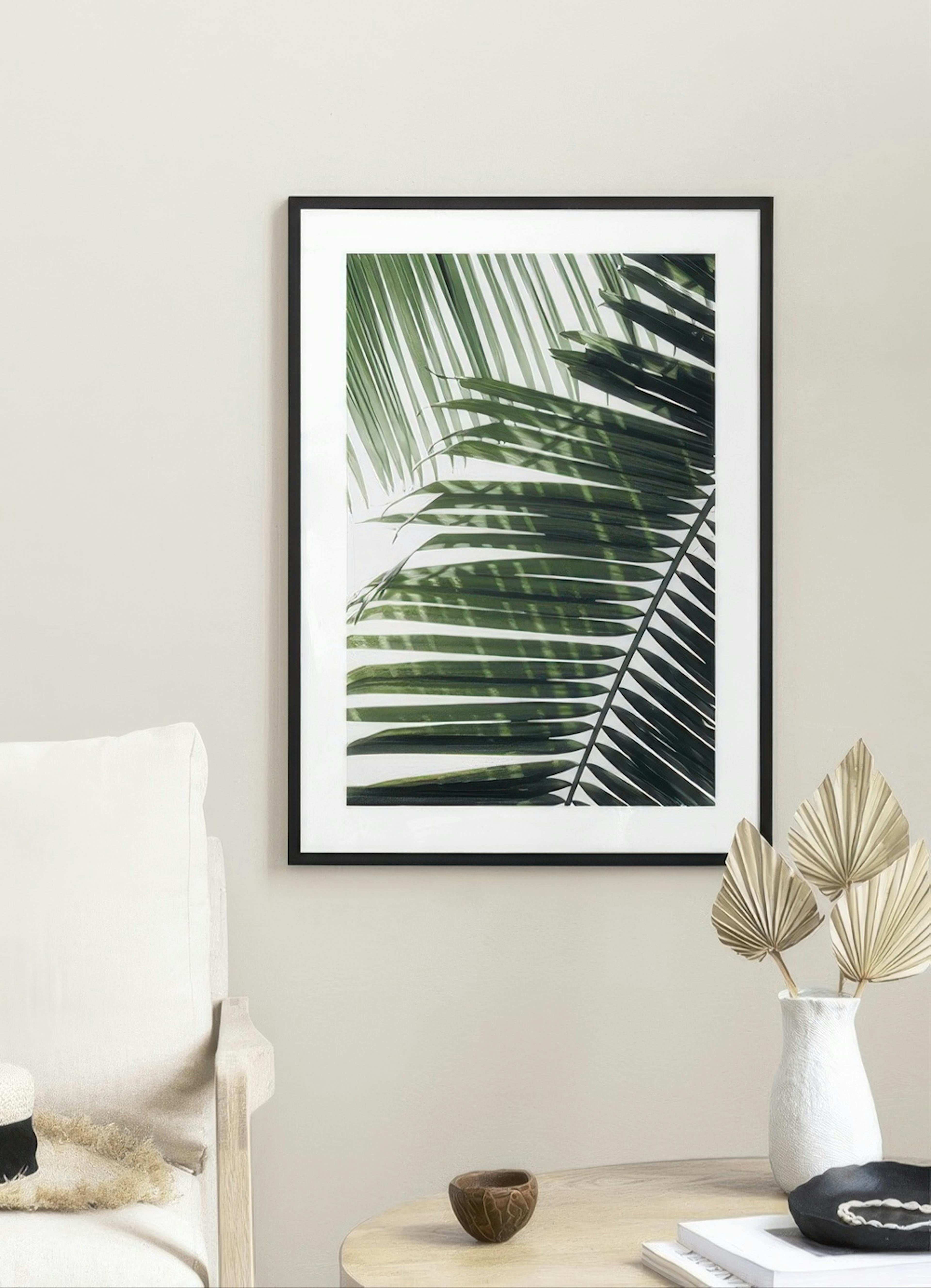 Sunray Palm Print
