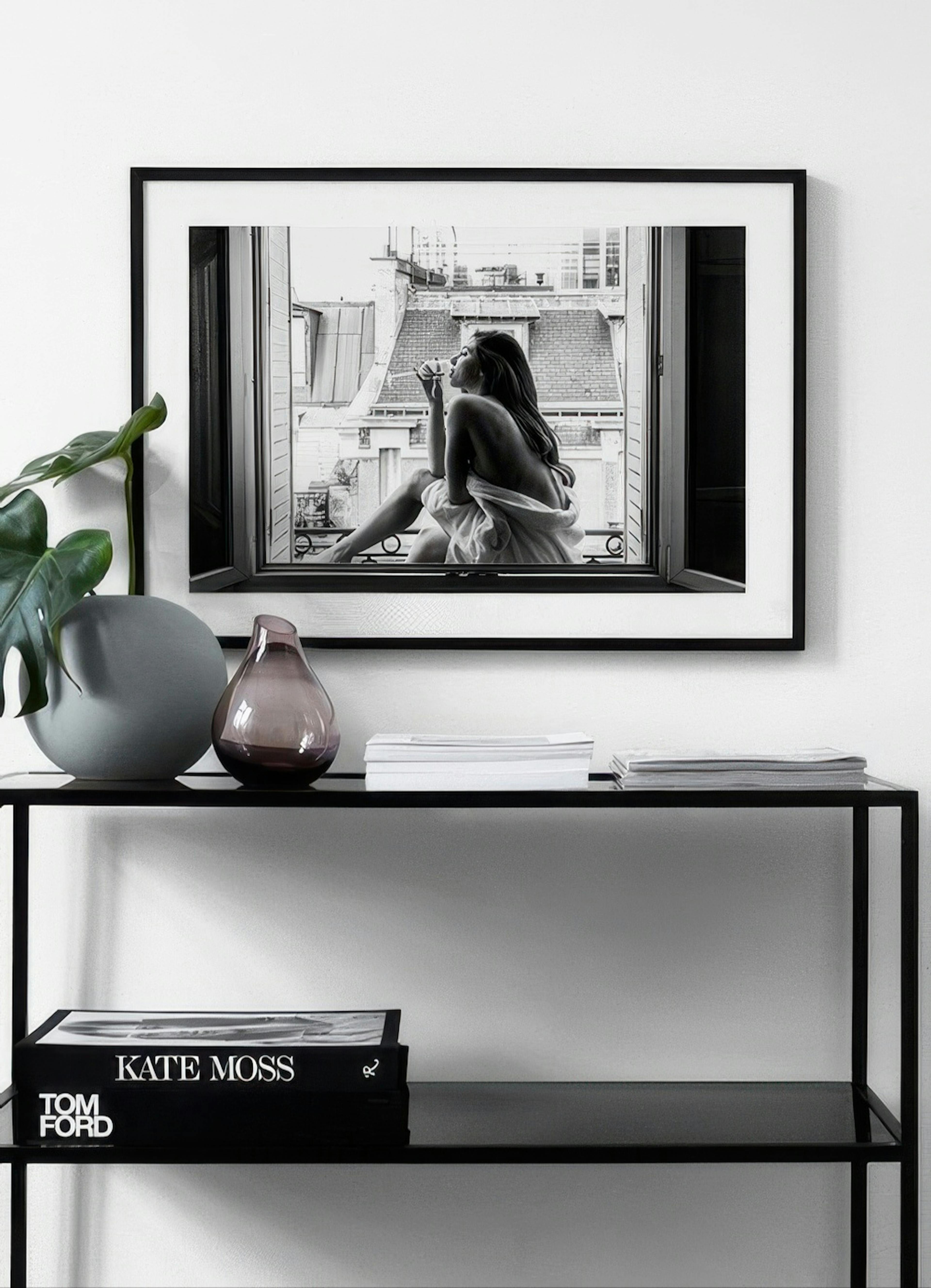 A Sip of Wine Print