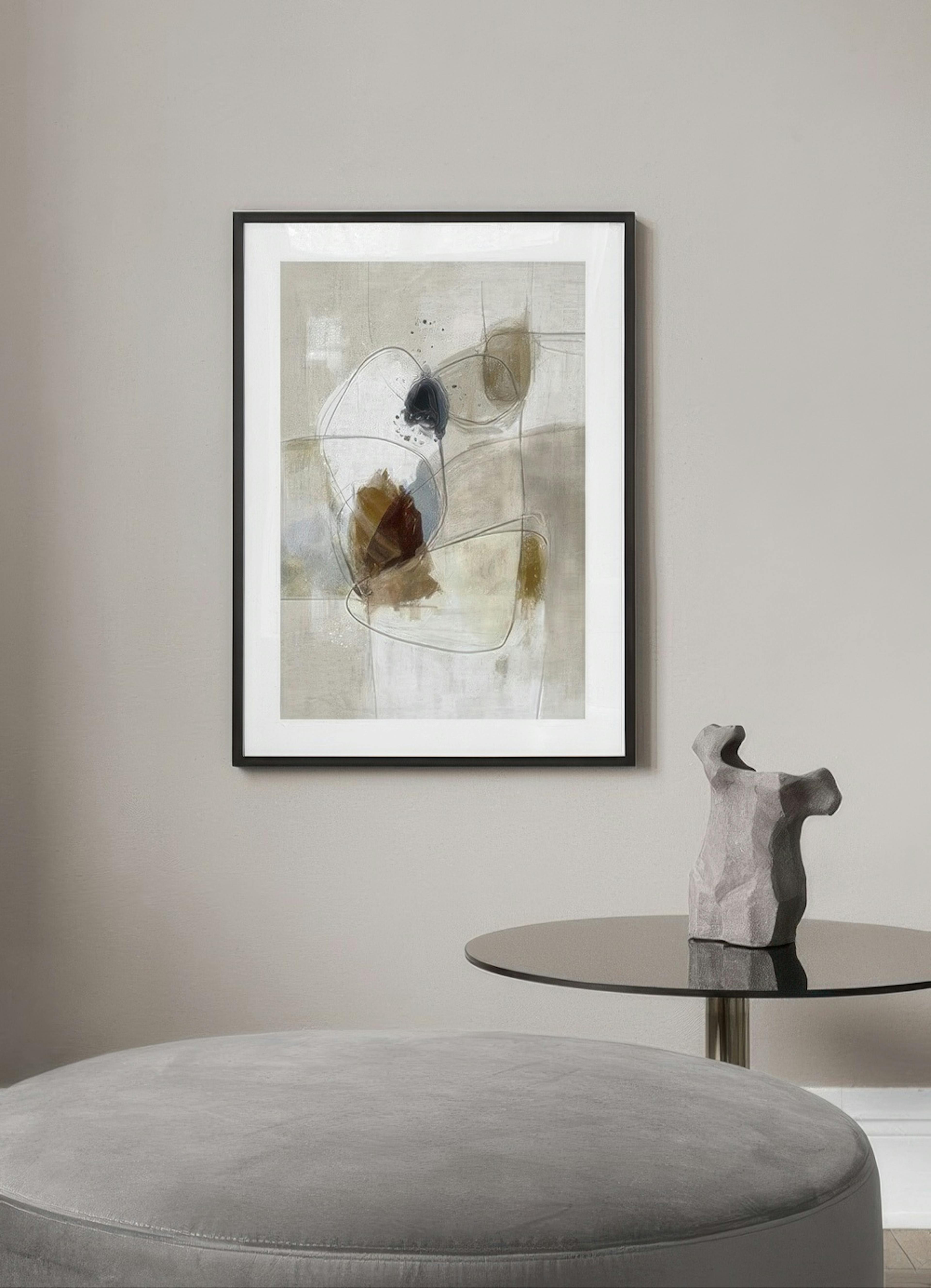 Beige Impression No2 Plakat