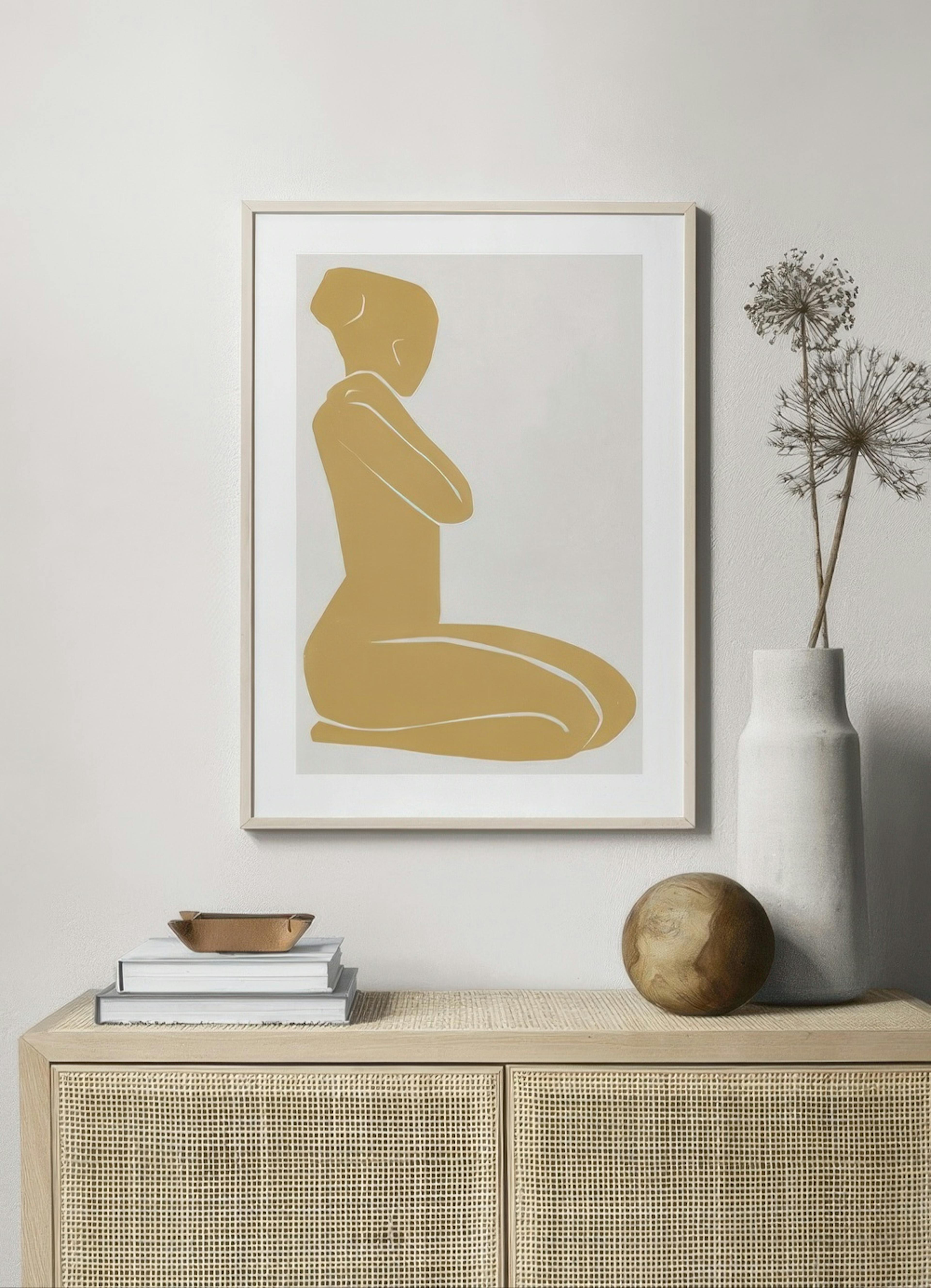 Cadmium Yellow Figure 포스터