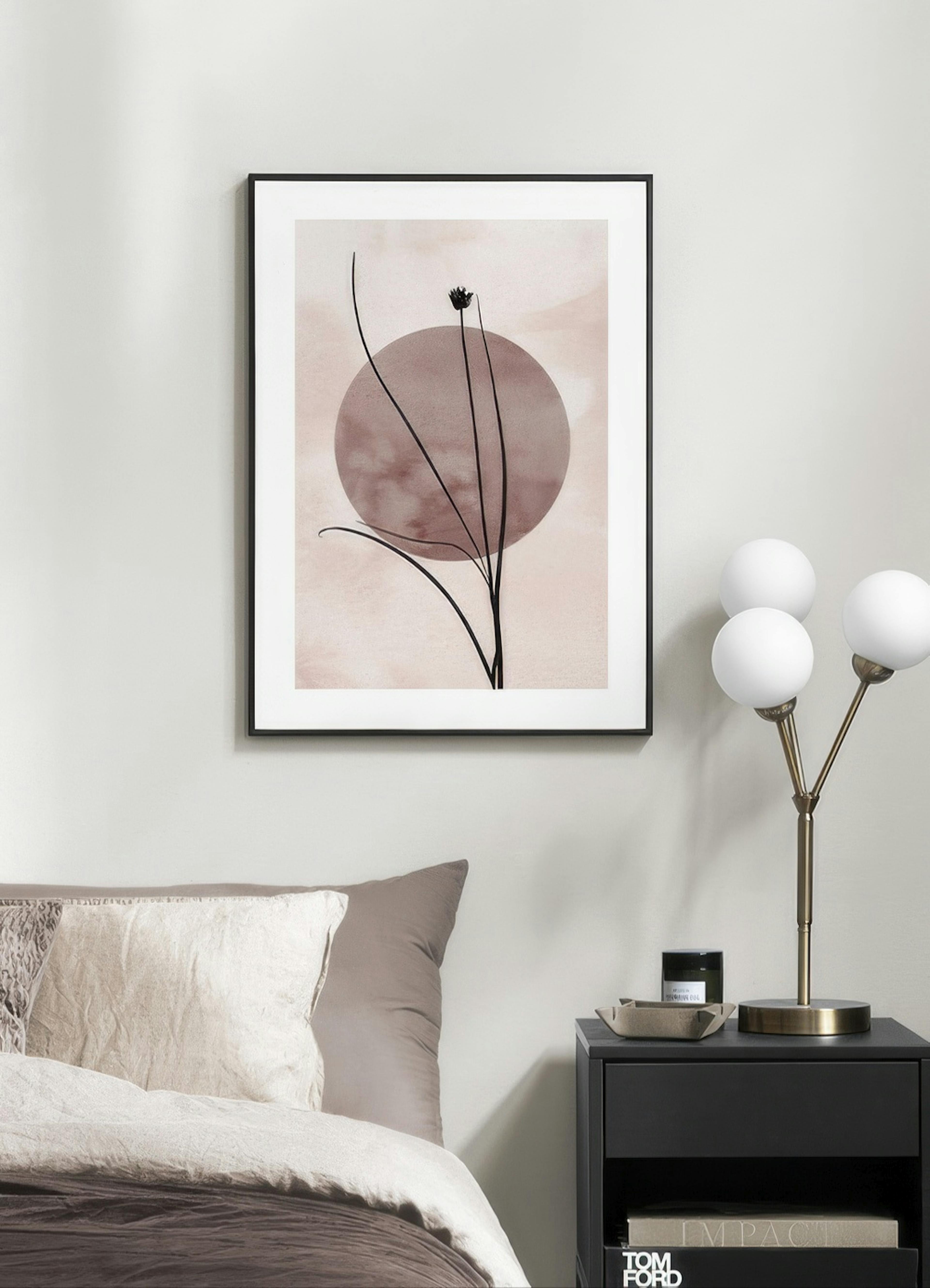 Straw Silhouette Print