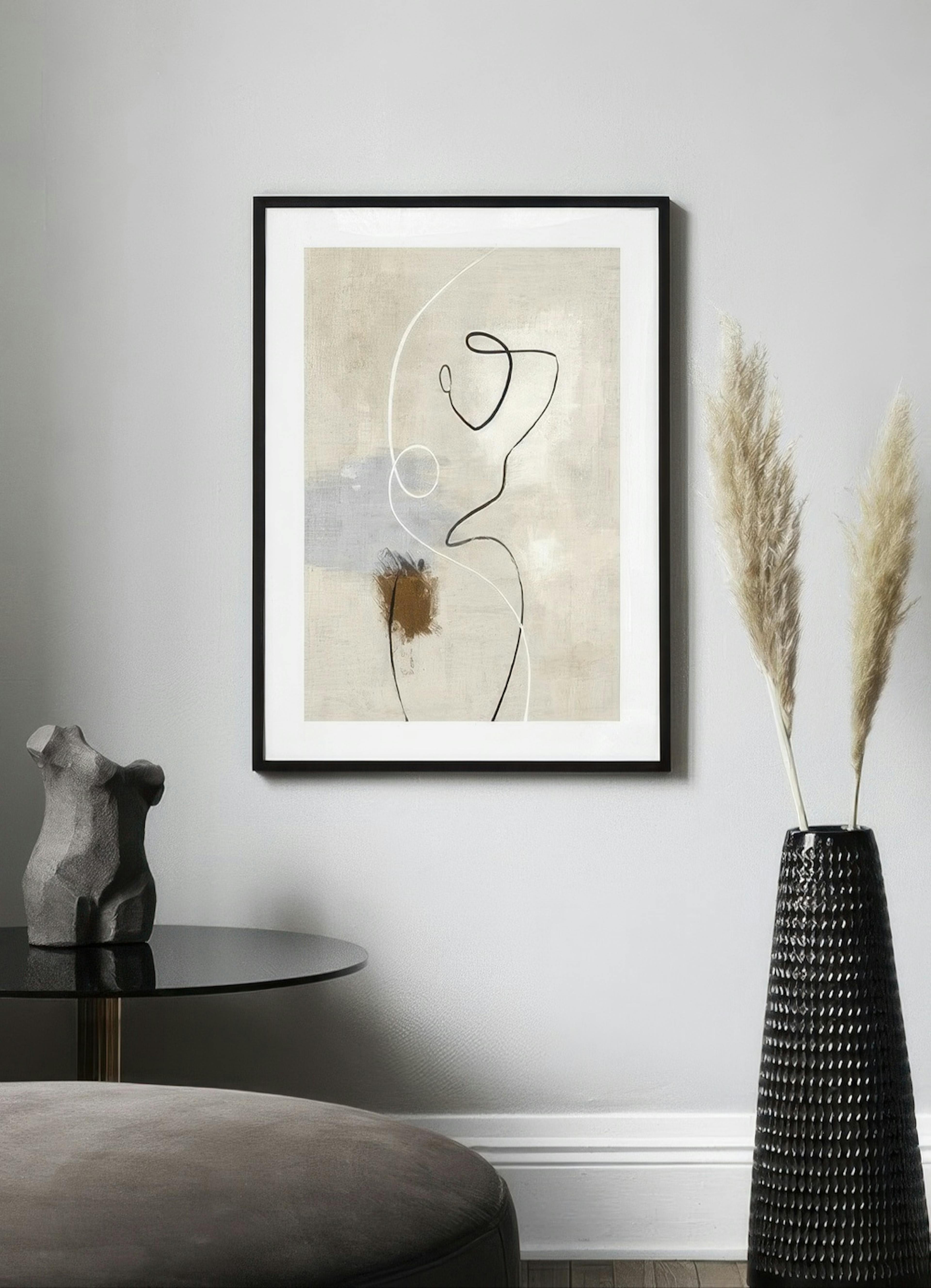 Dual Lines No2 Print