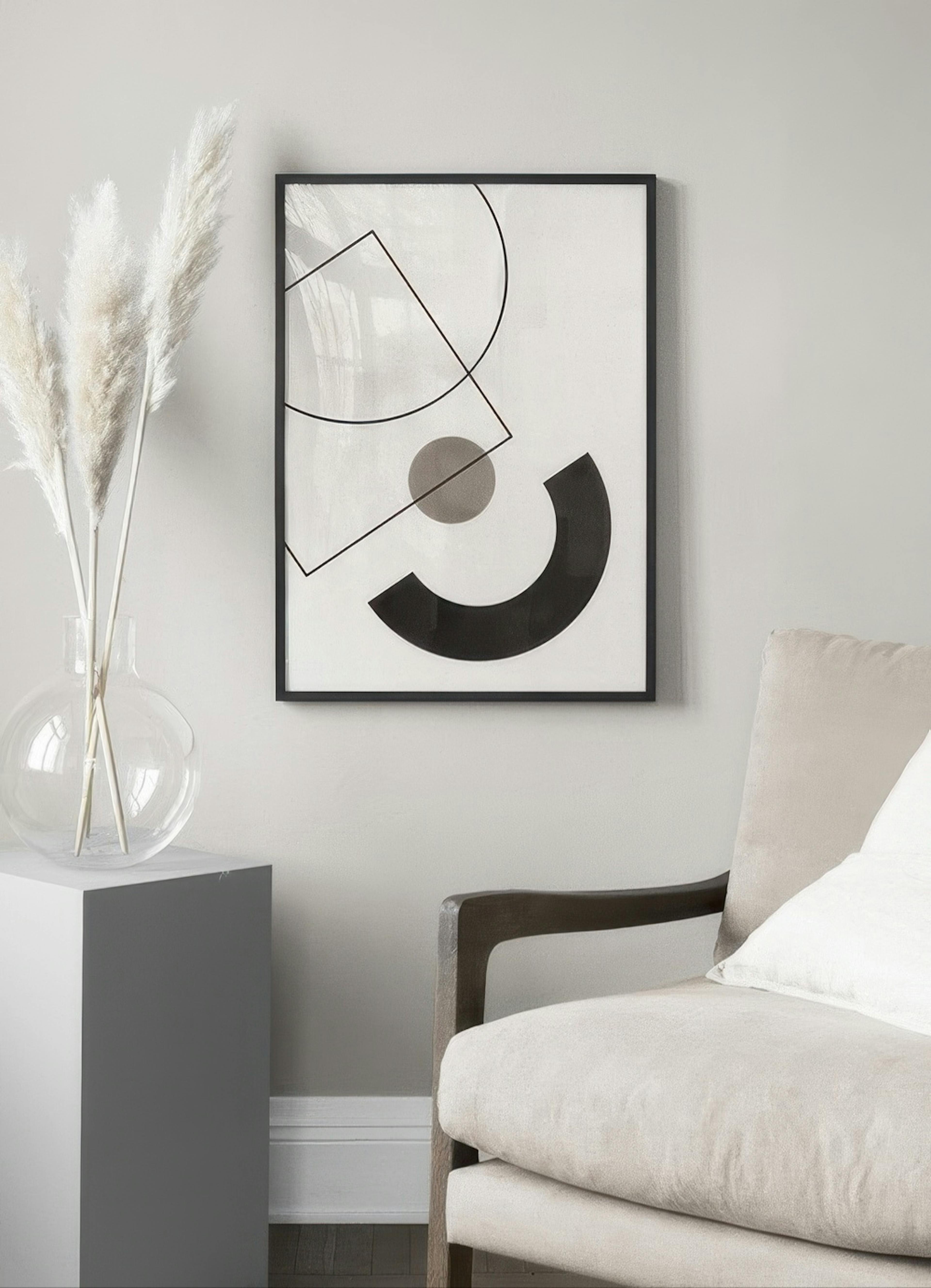 Graphic Composition No3 Poster