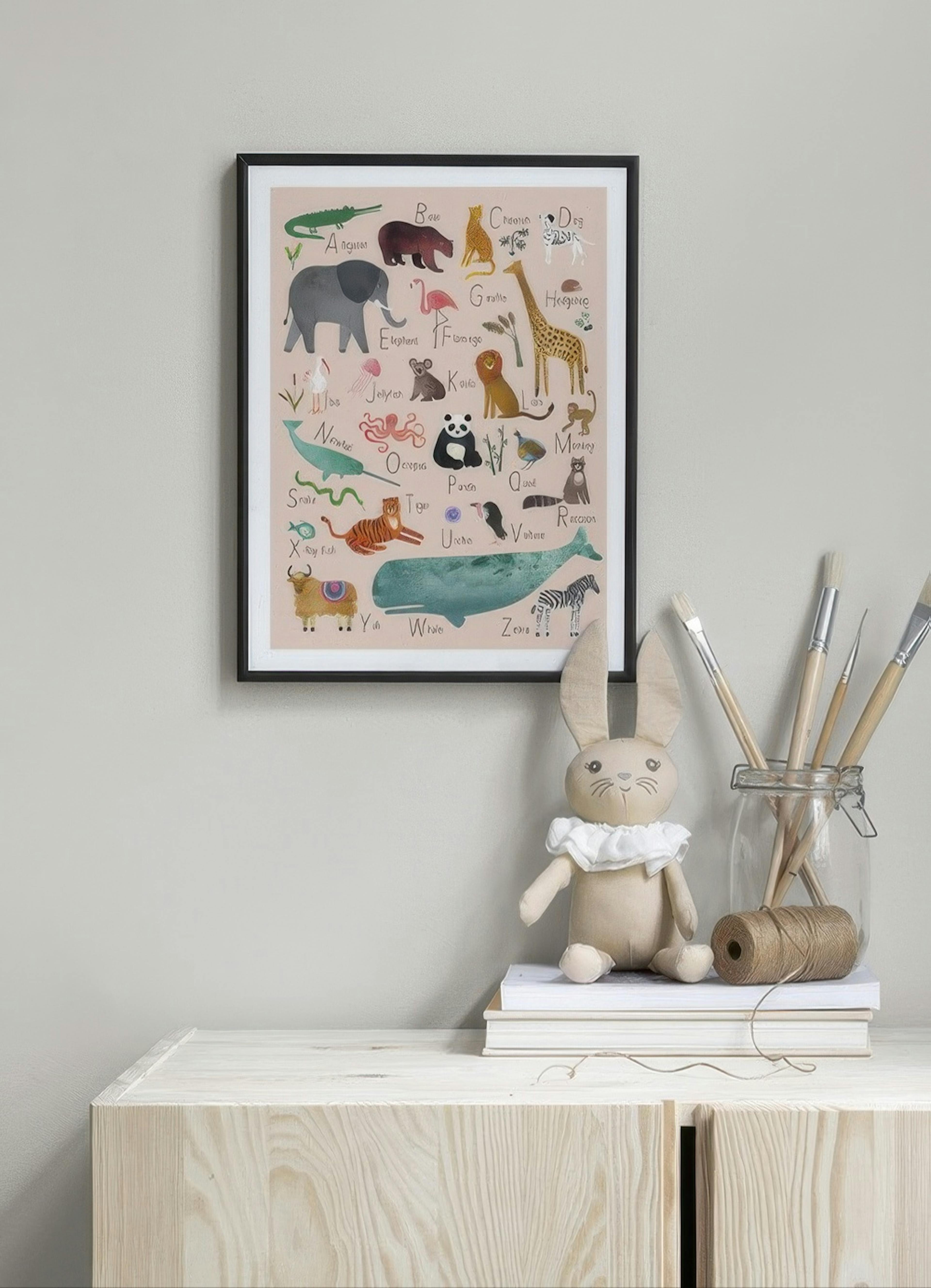 Alphabet Animals 1 Print