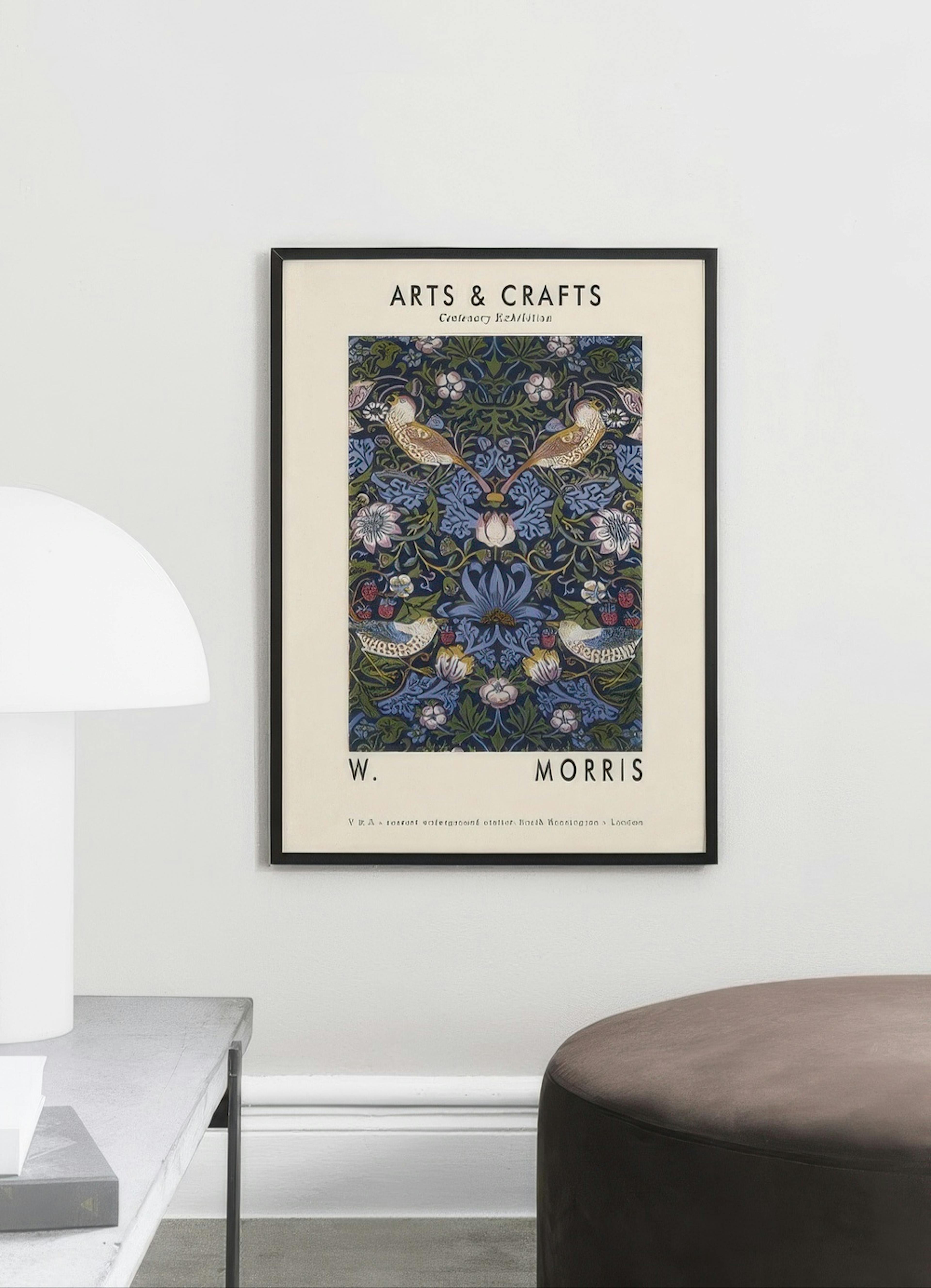 Arts & Crafts Floral Print