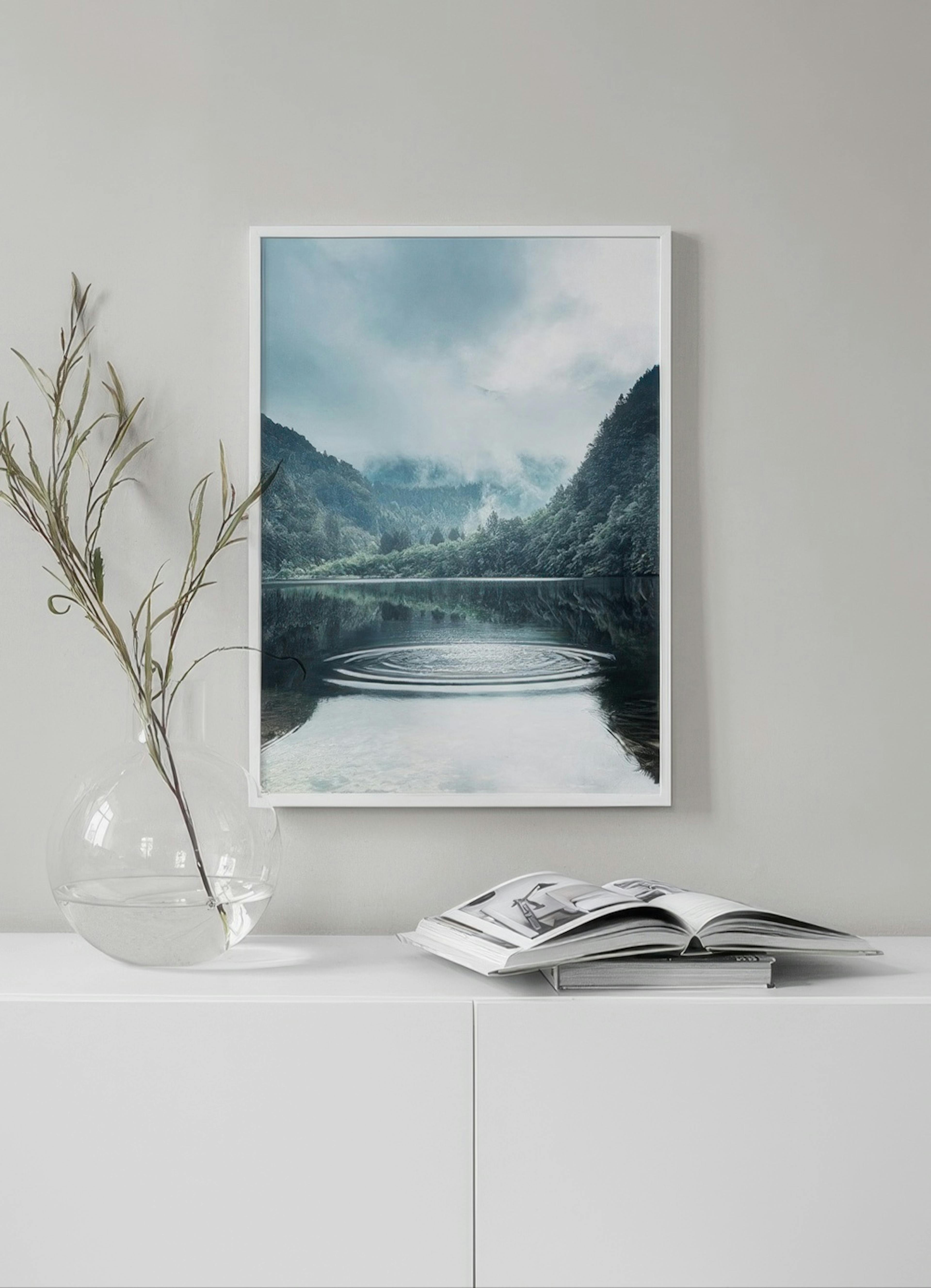 Rings on the Water Print