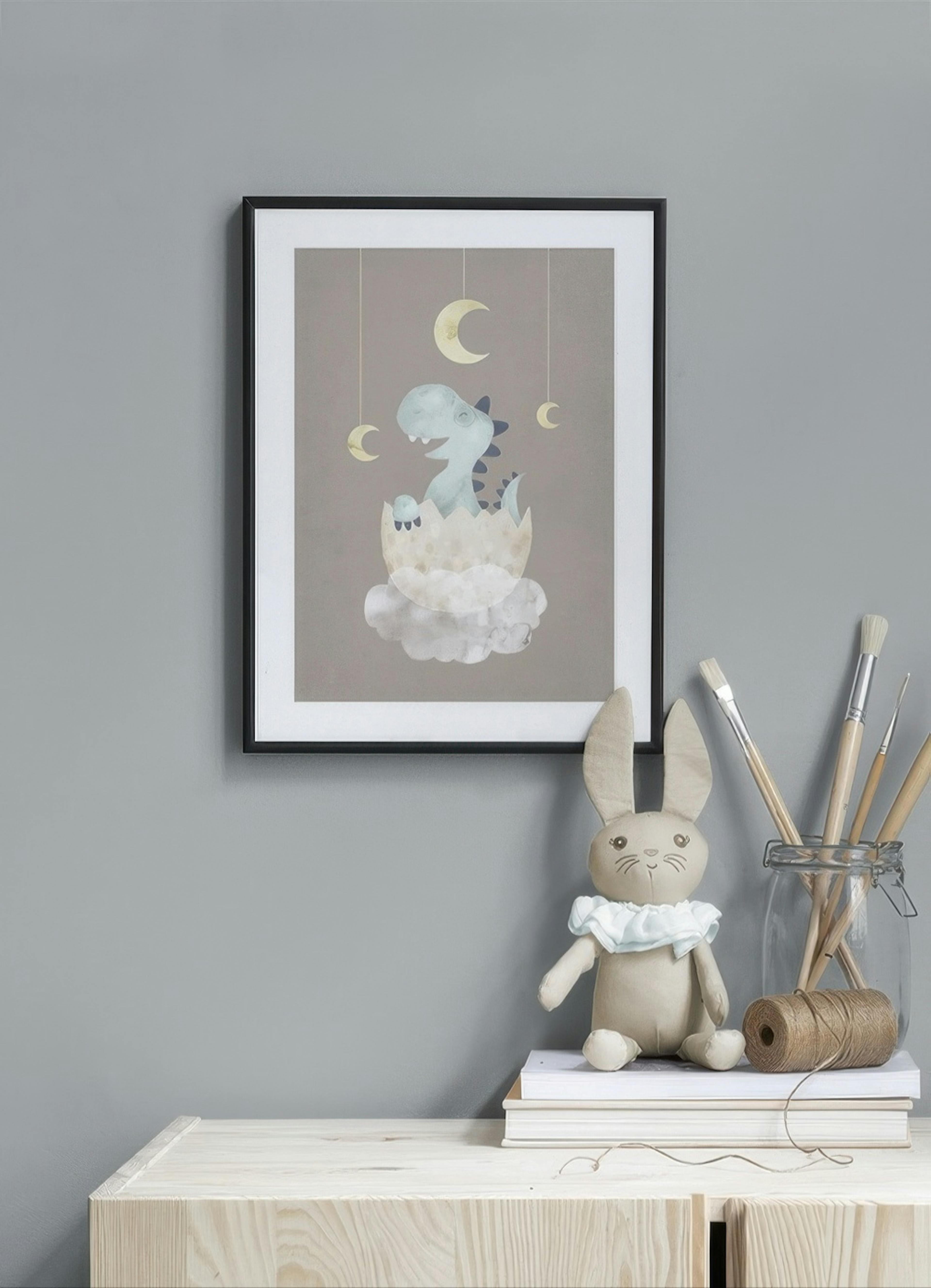 Baby Dinosaur No2 Poster