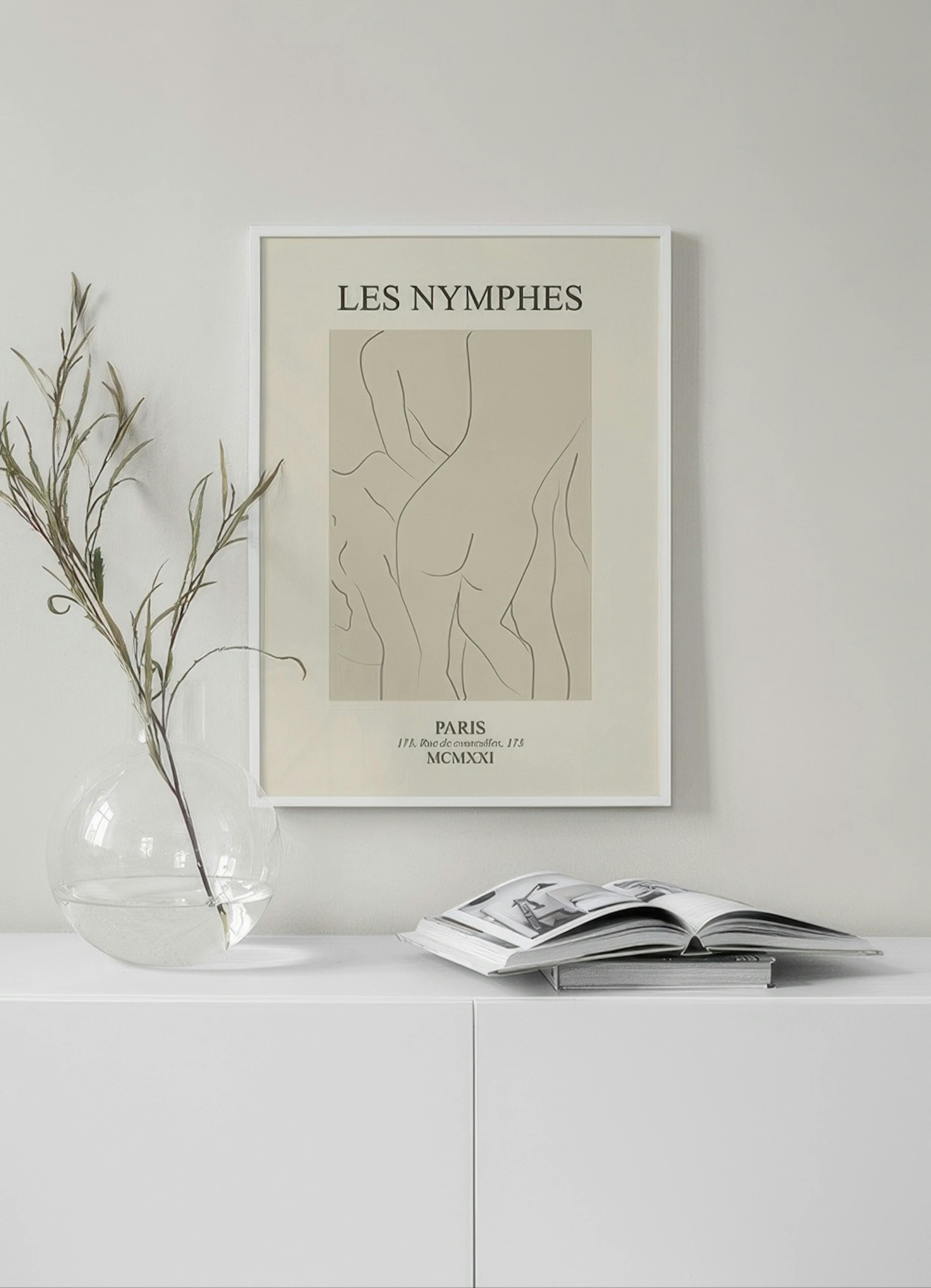 Les Nymphes Poster