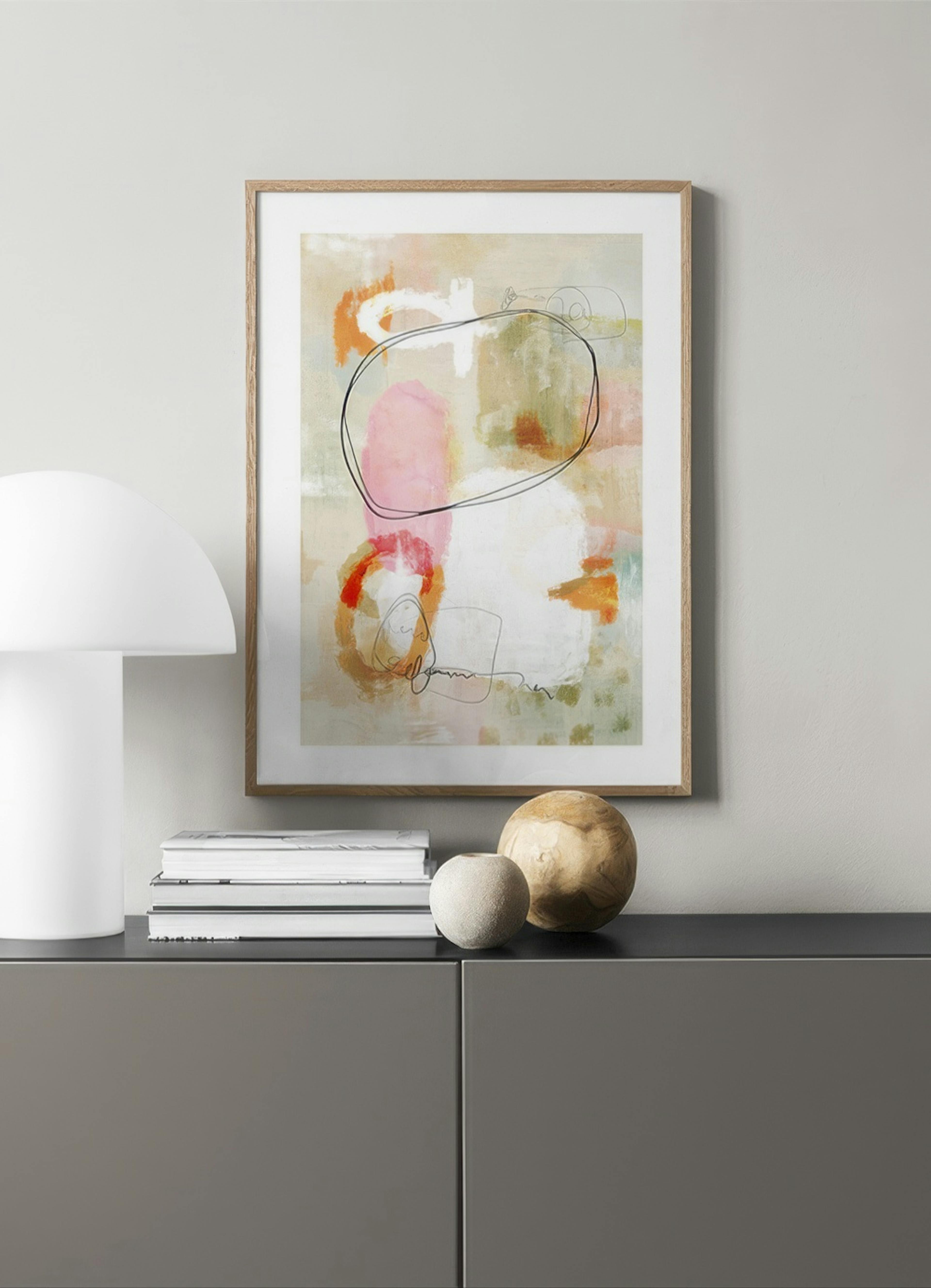 Pastel Abstract No2 Print