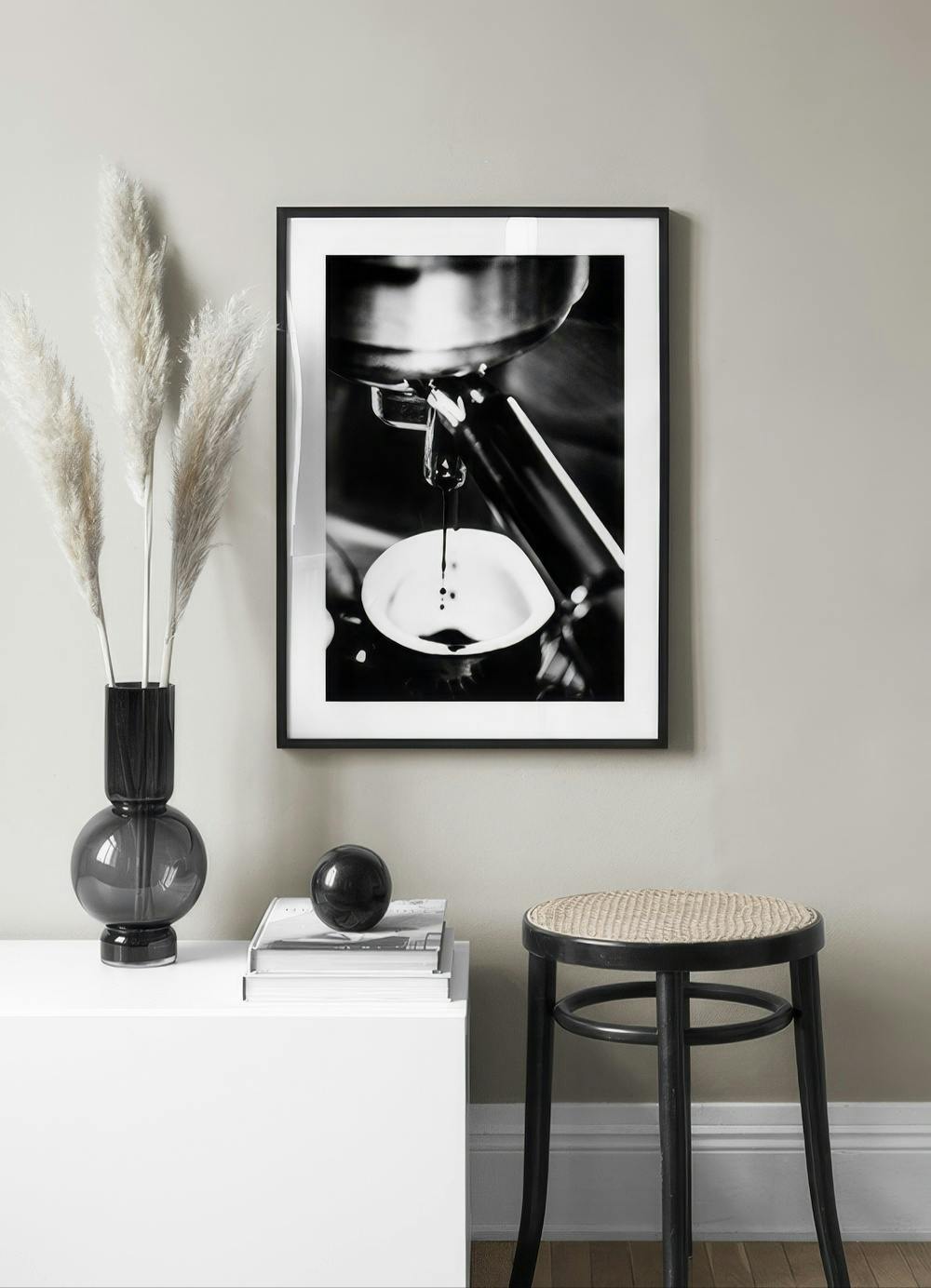 Espresso In the Making Print Coffee Art Poster Desenio EU