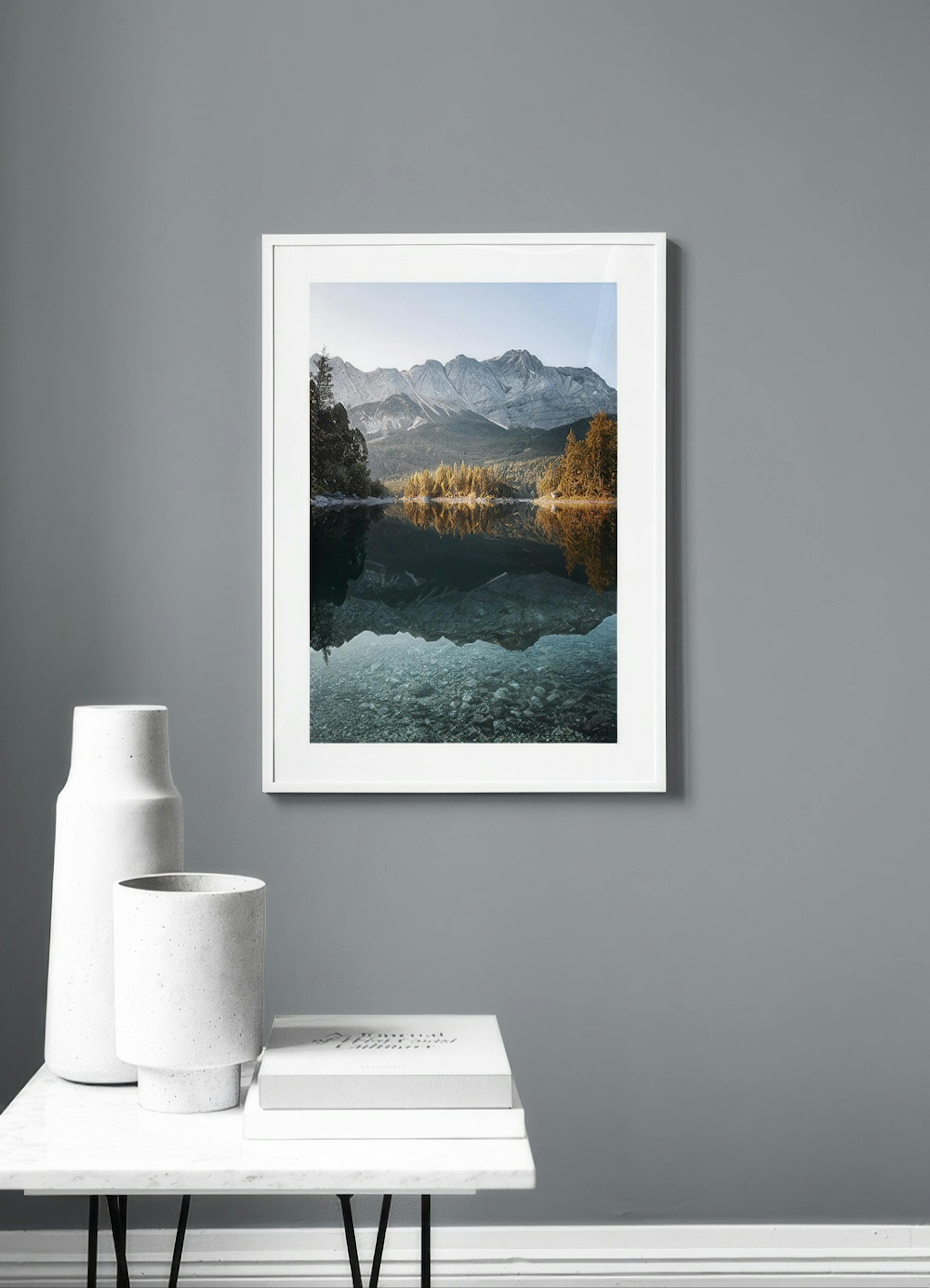 Eibsee Lake Reflection Print