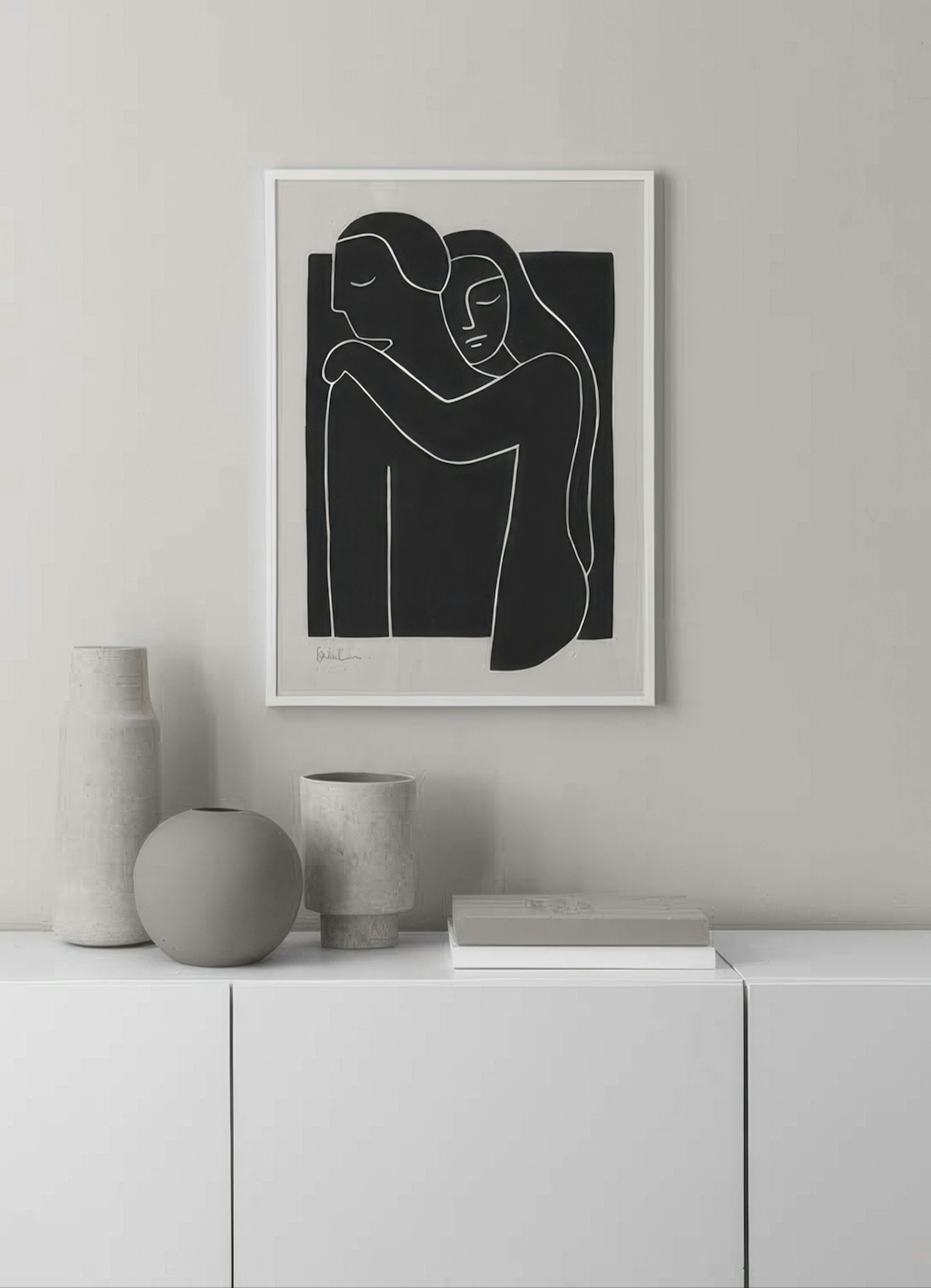 Black Cutout No2 Juliste