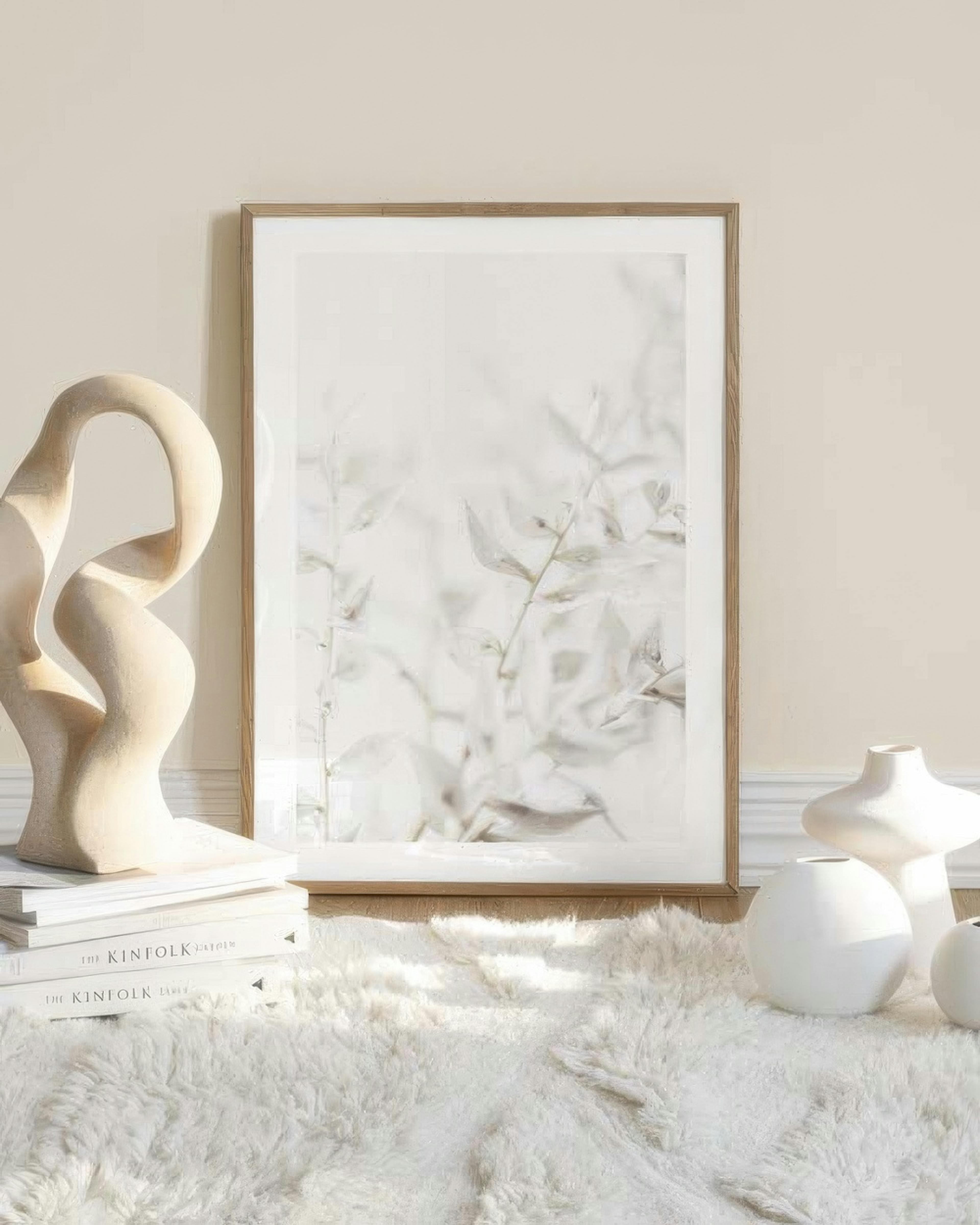 Soft Leaves Print