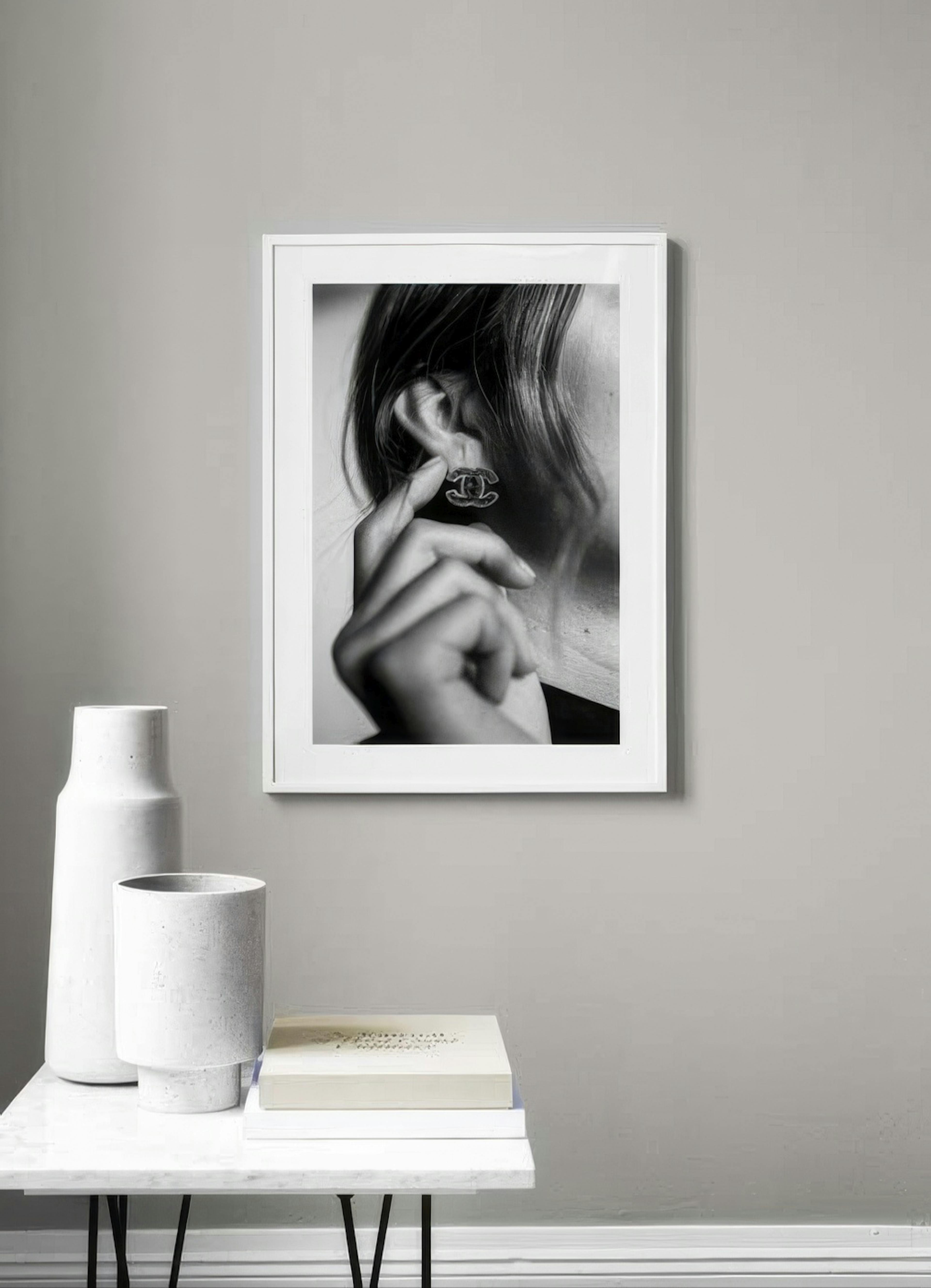 Chanel Earrings Poster