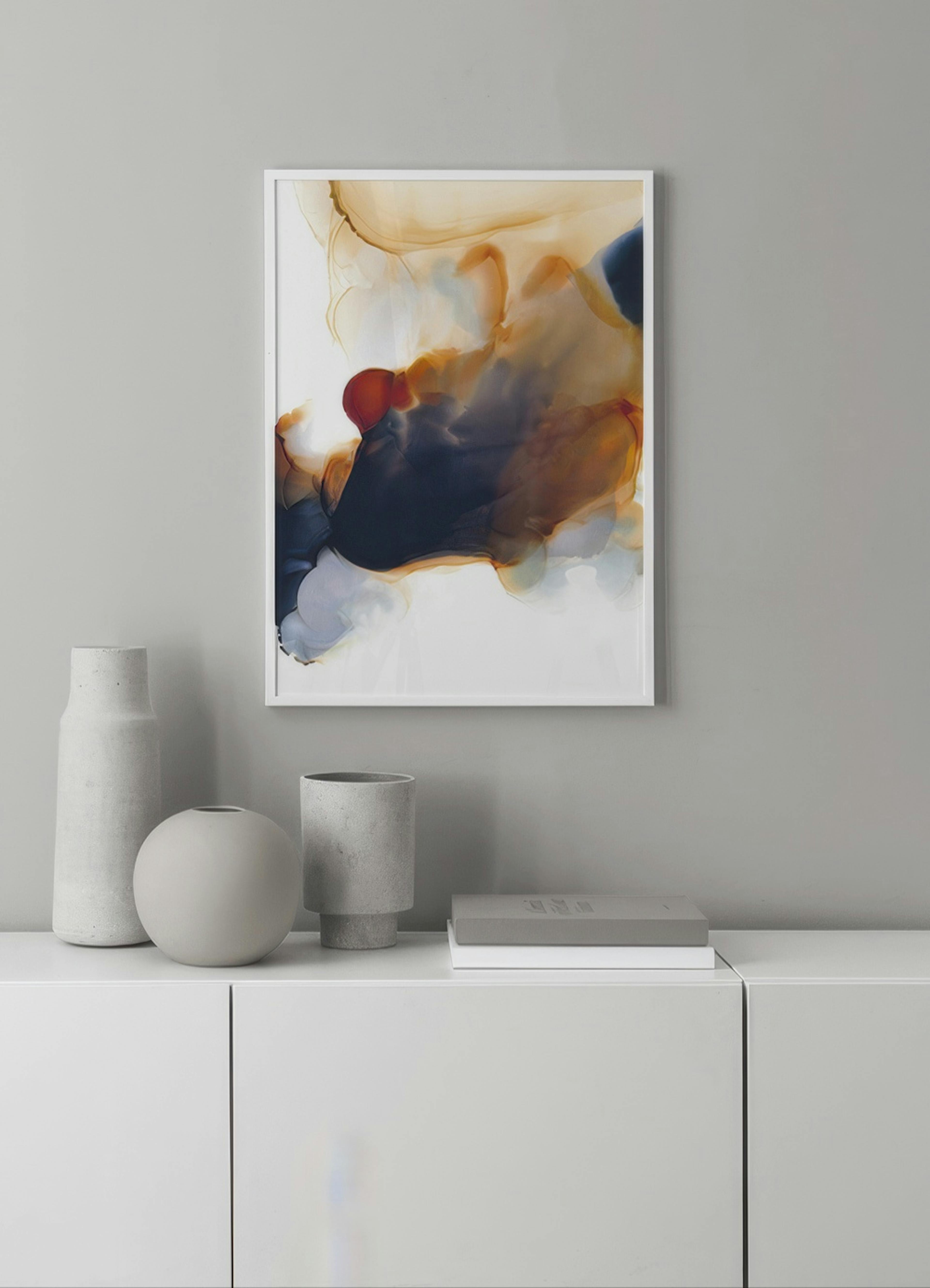 Abstract Color Flow No2 Poster
