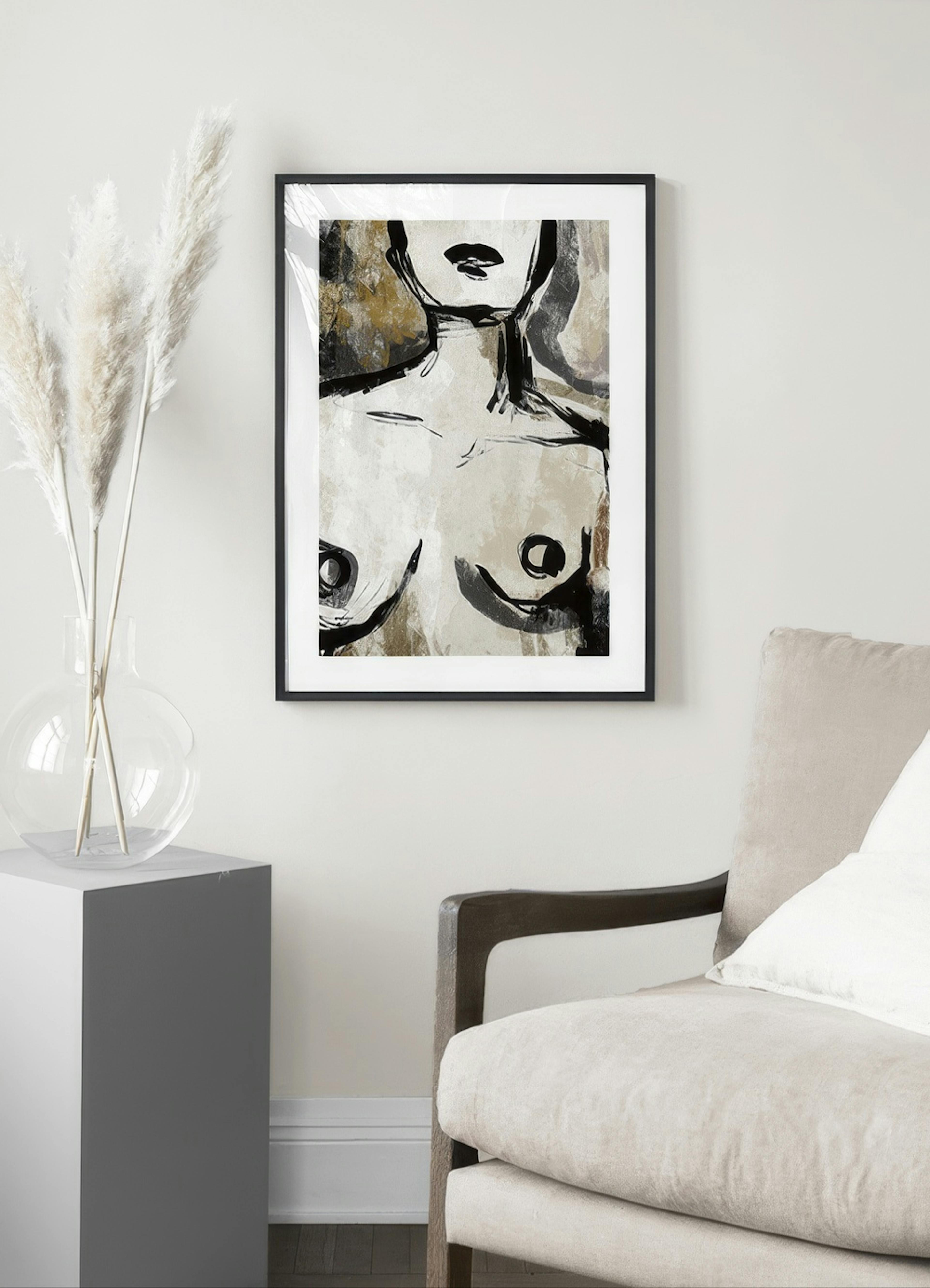 Figurative Woman Print