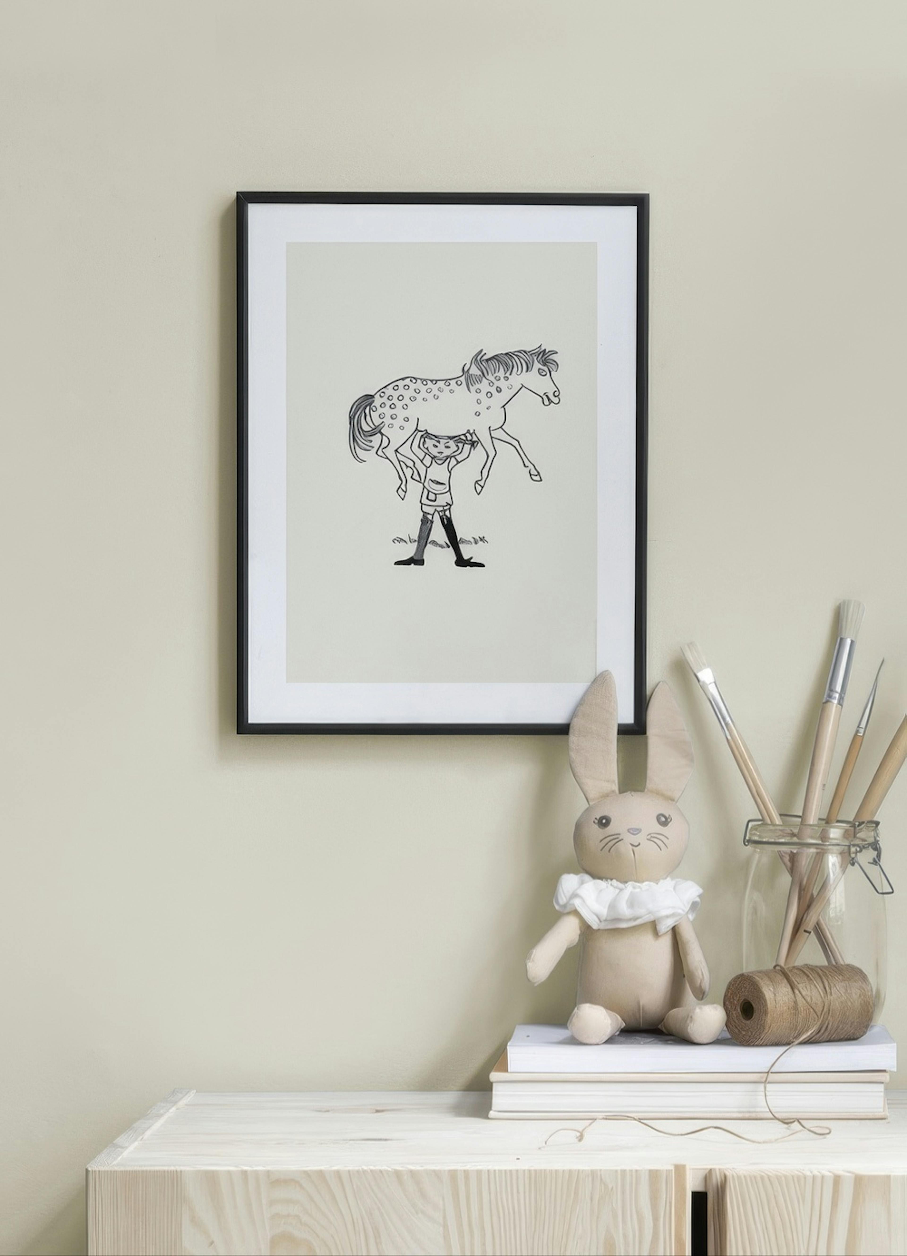 Pippi Longstocking No1 Print