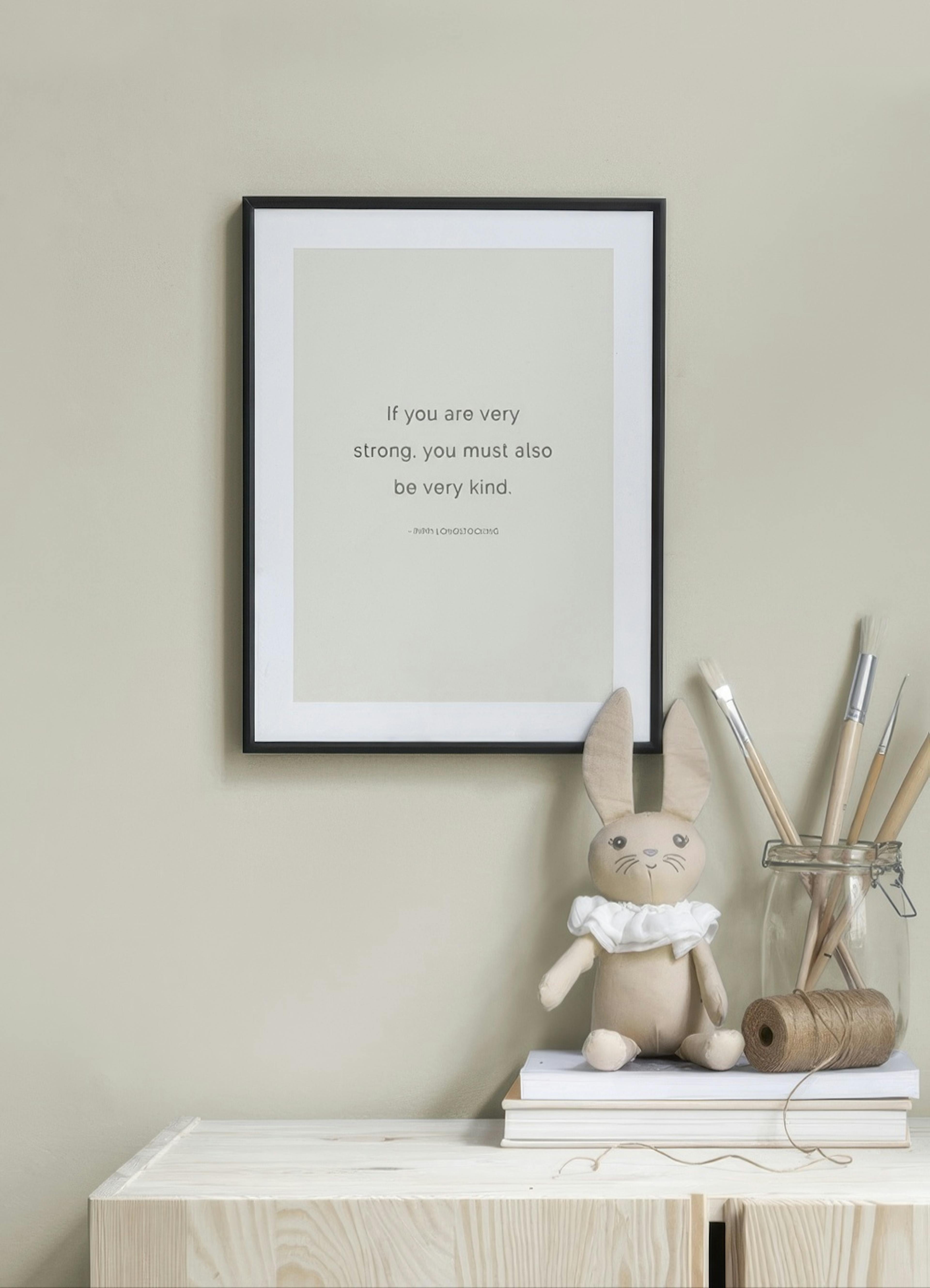 Pippi Longstocking Quote Print