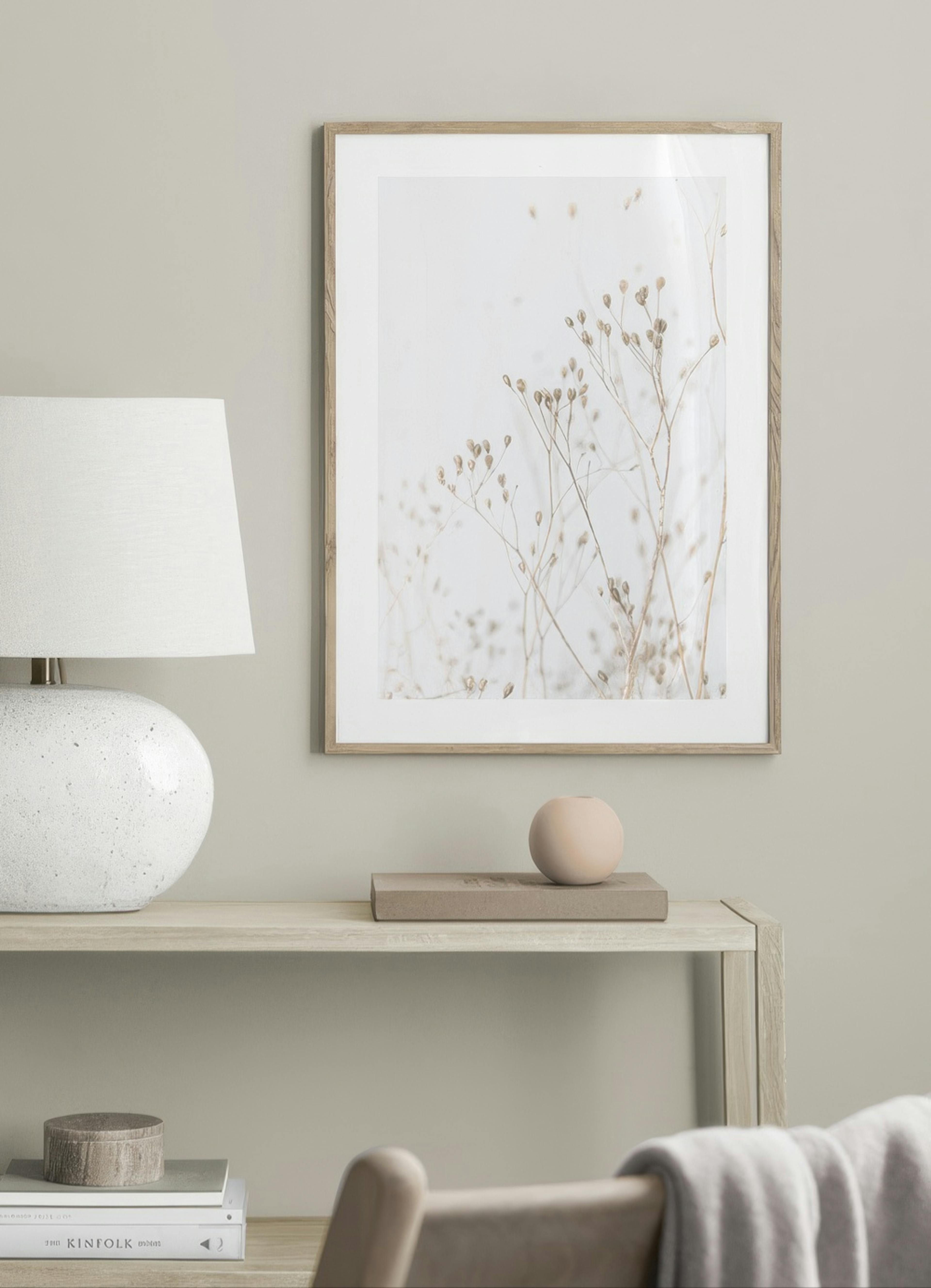 Grass In Soft Tones Print