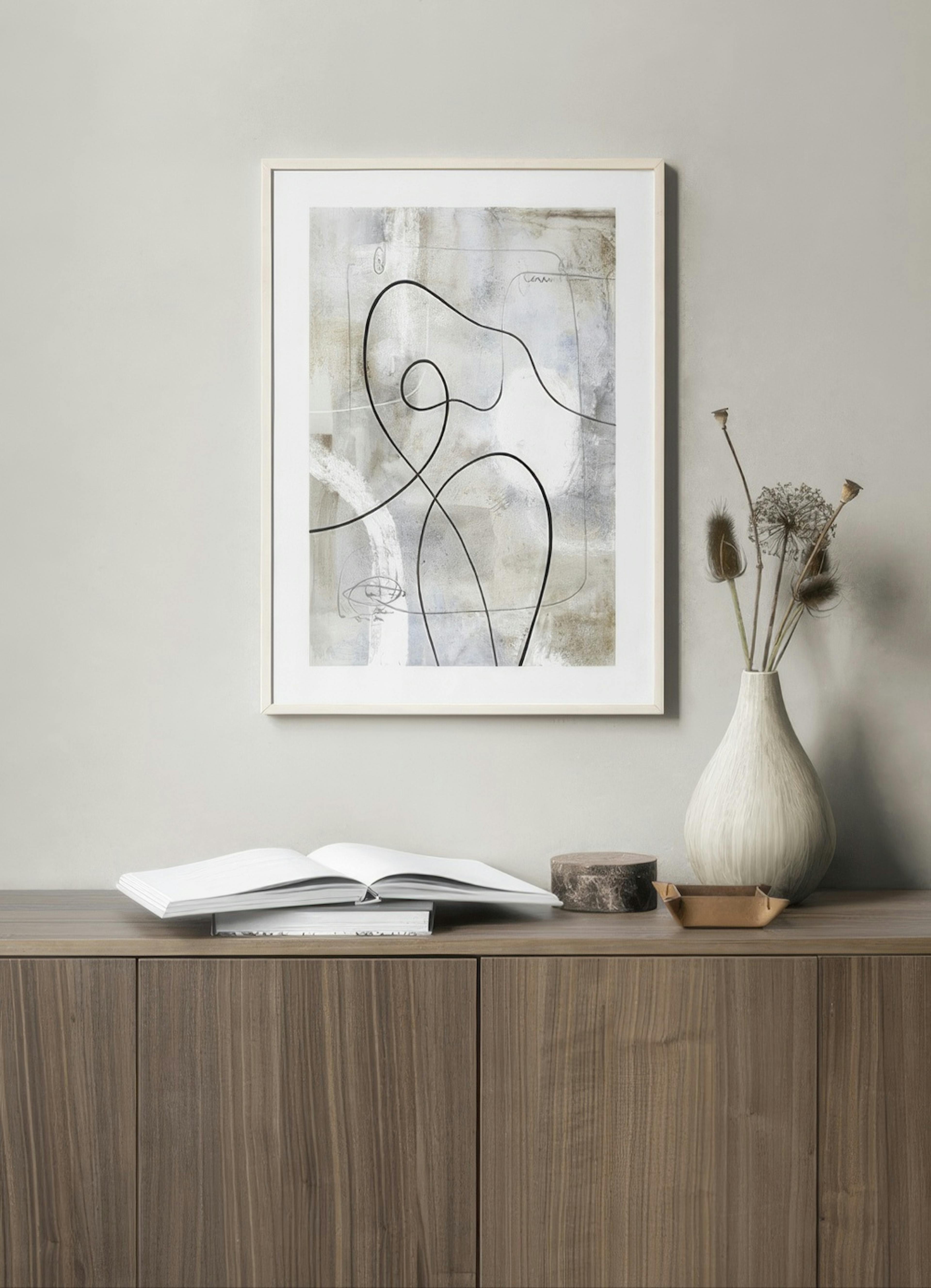 Abstract Paint Figure No2 Print