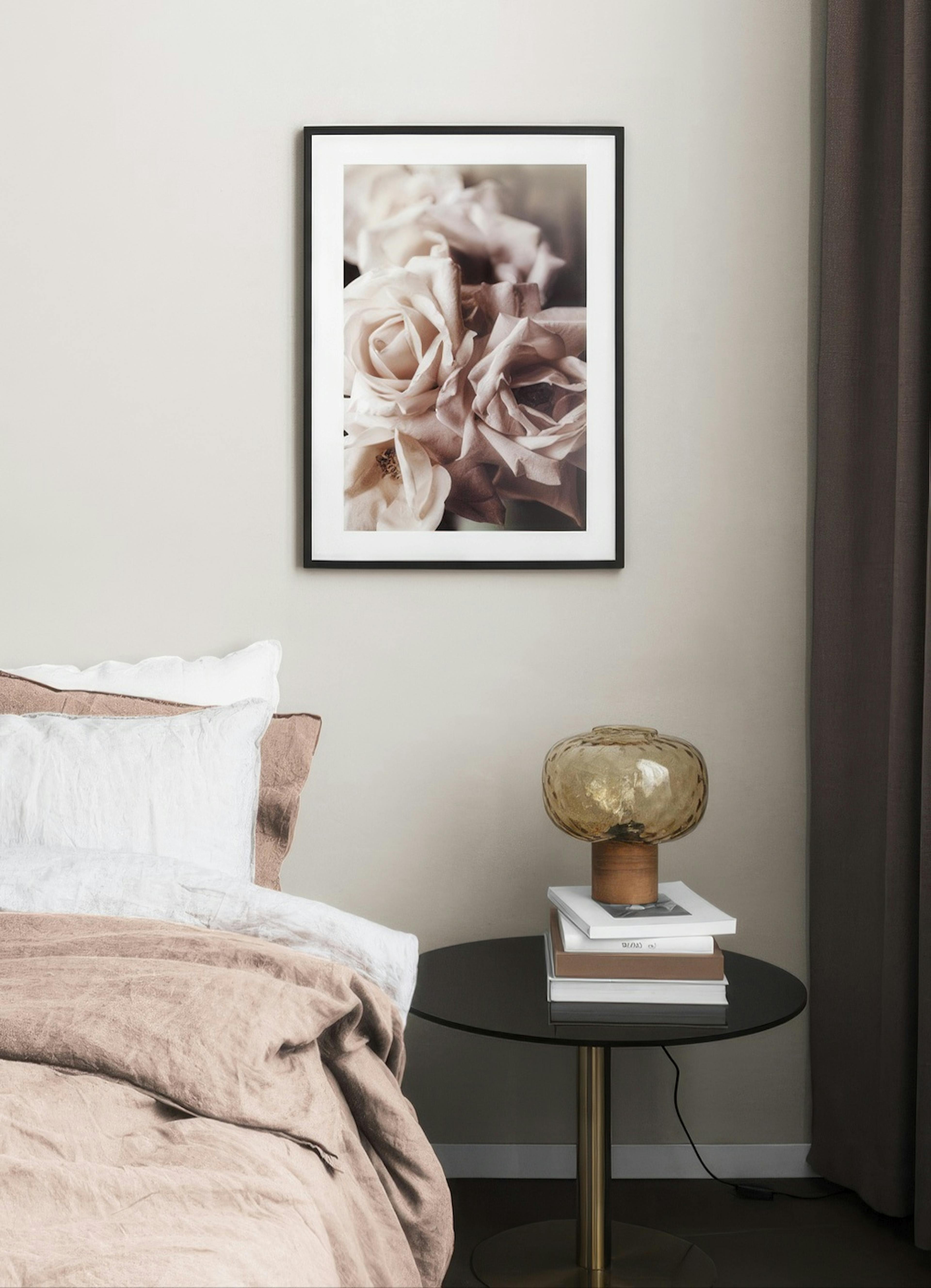 Dusty Pink Roses No1 Plakat