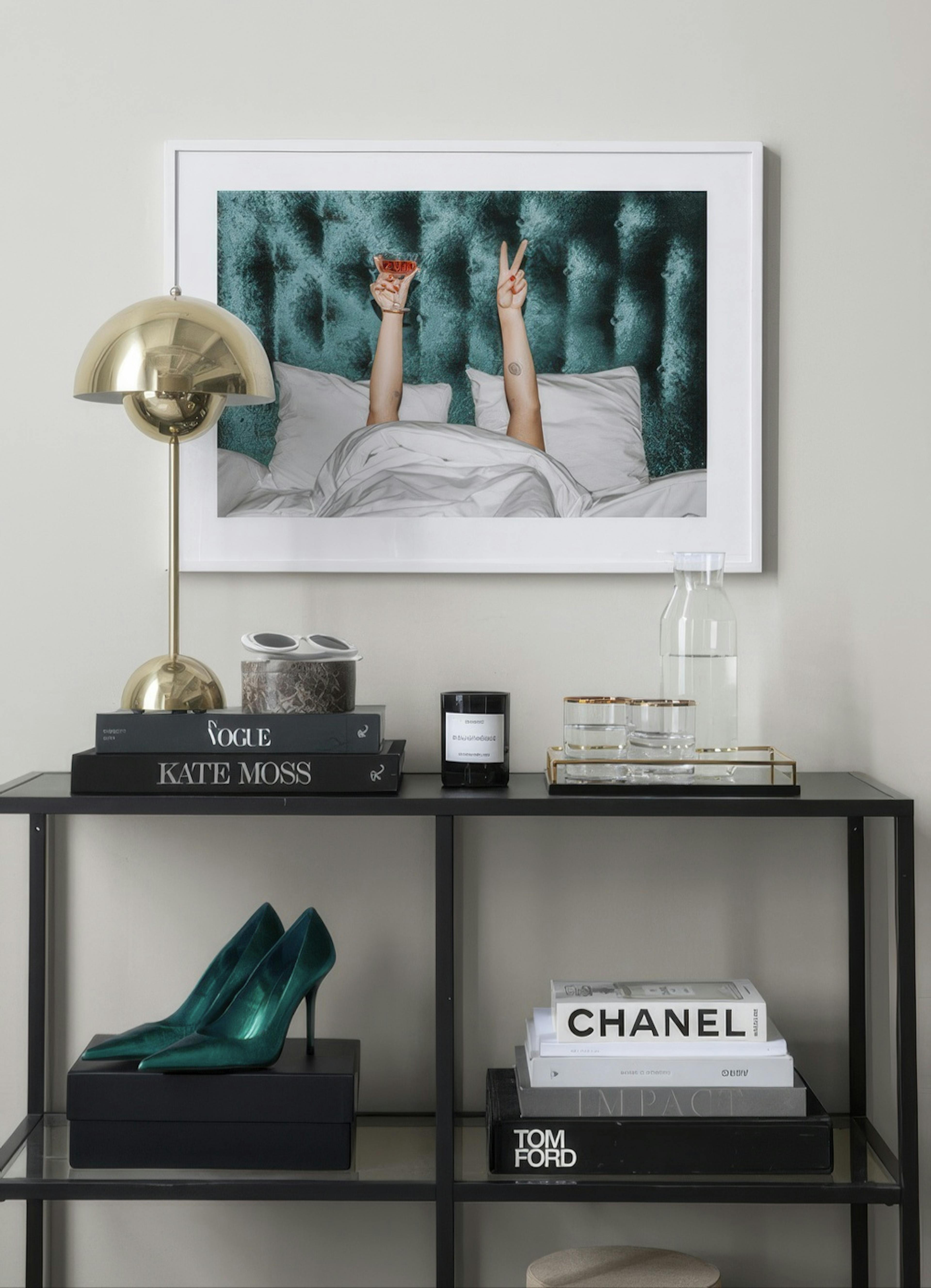 Cocktails In Bed Print