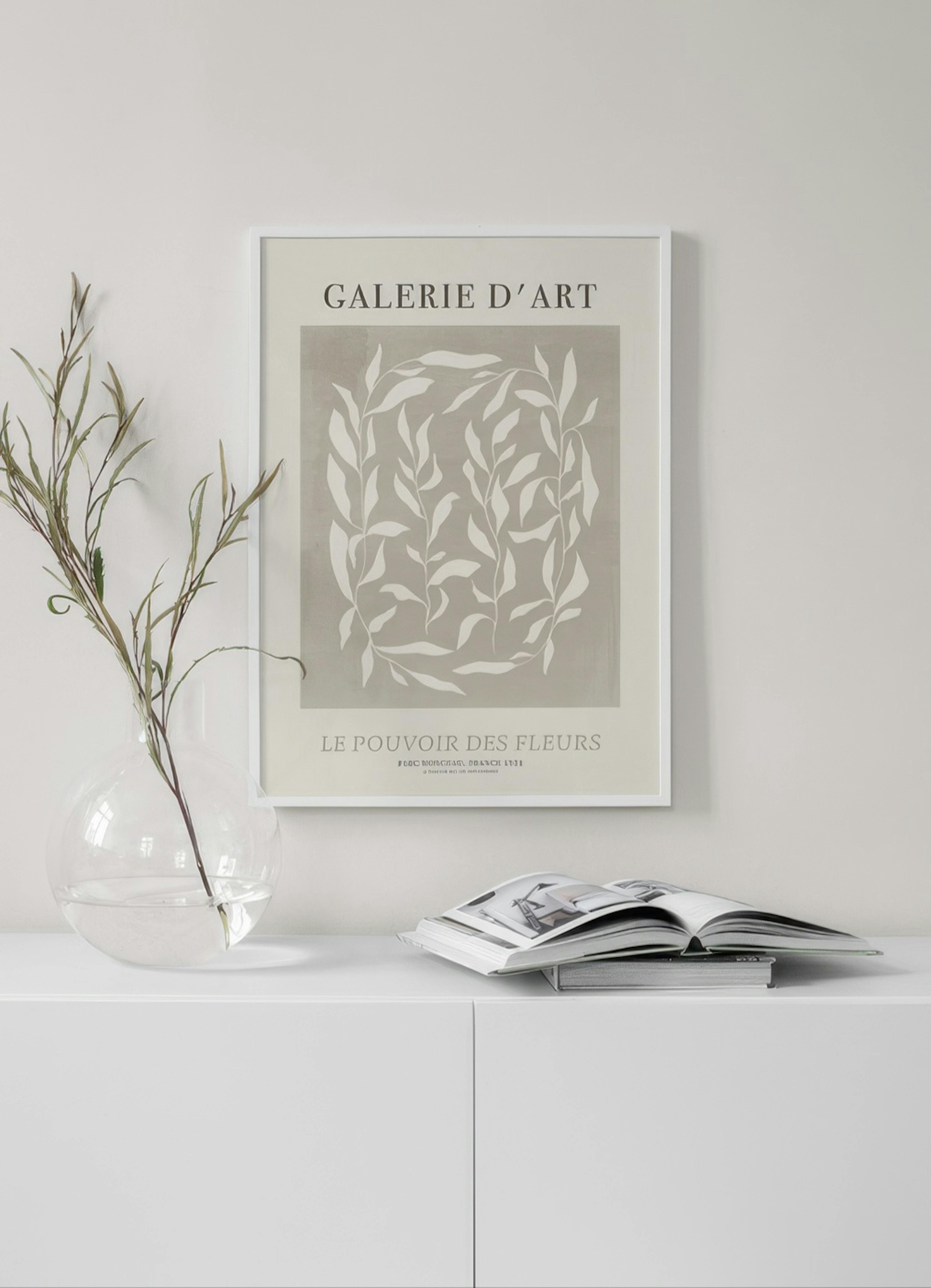 Le Pouvoir des Fleurs No1 Poster
