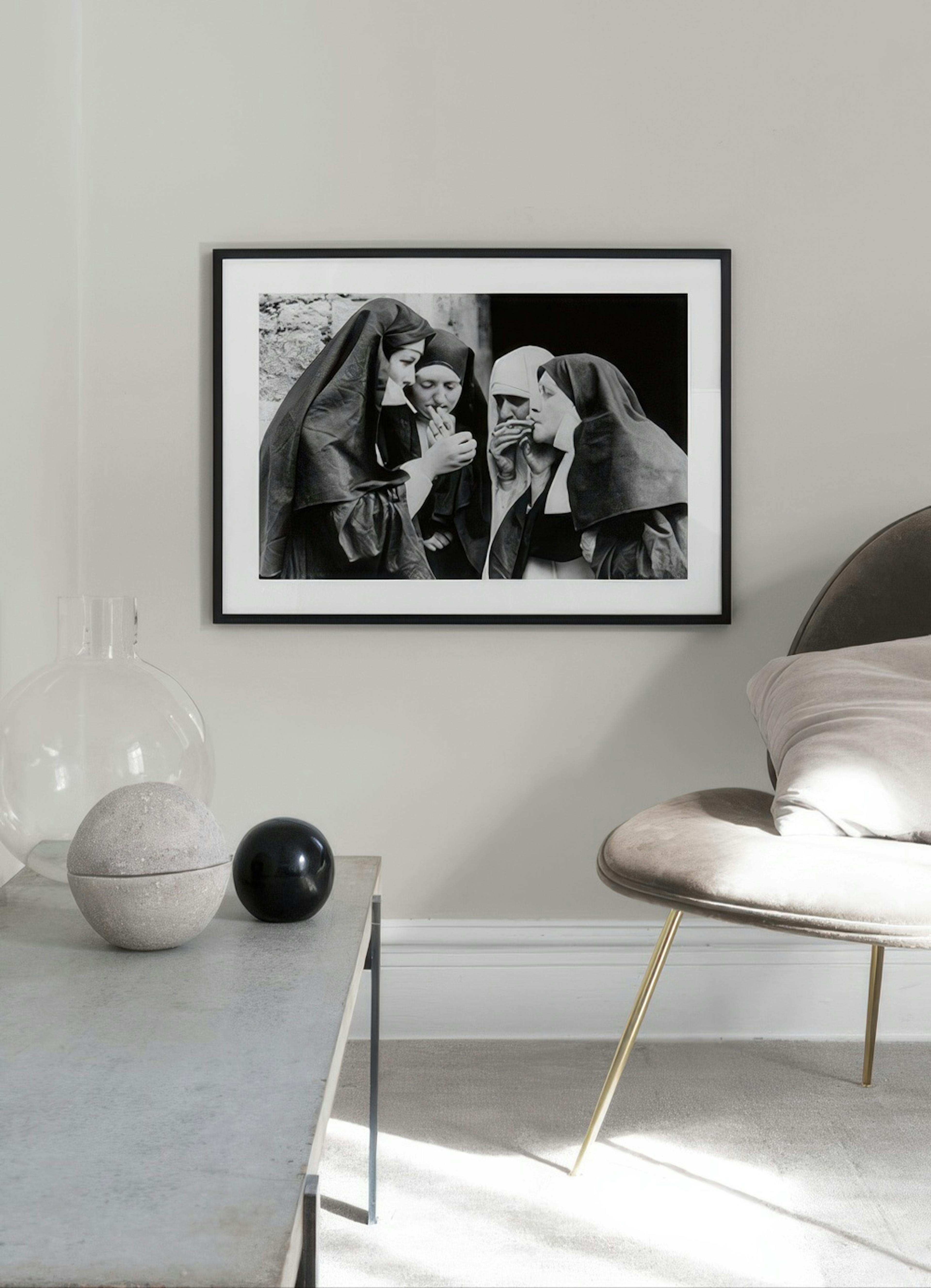 Nuns Smoking Poster